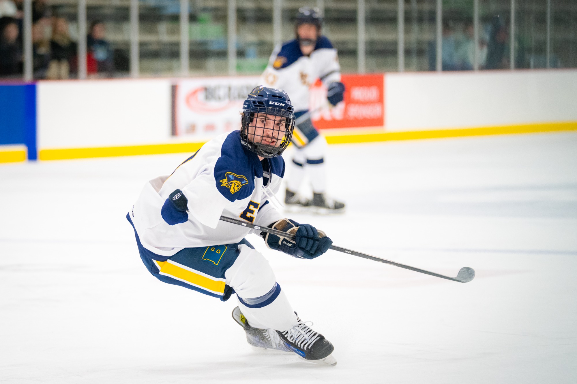 Beloit Men’s Hockey plays against Augsburg University on Wednesday, November 12, 2025, at the Woodman's Center at in Janesville, Wisconsin.Photo by Kayla Wolf 