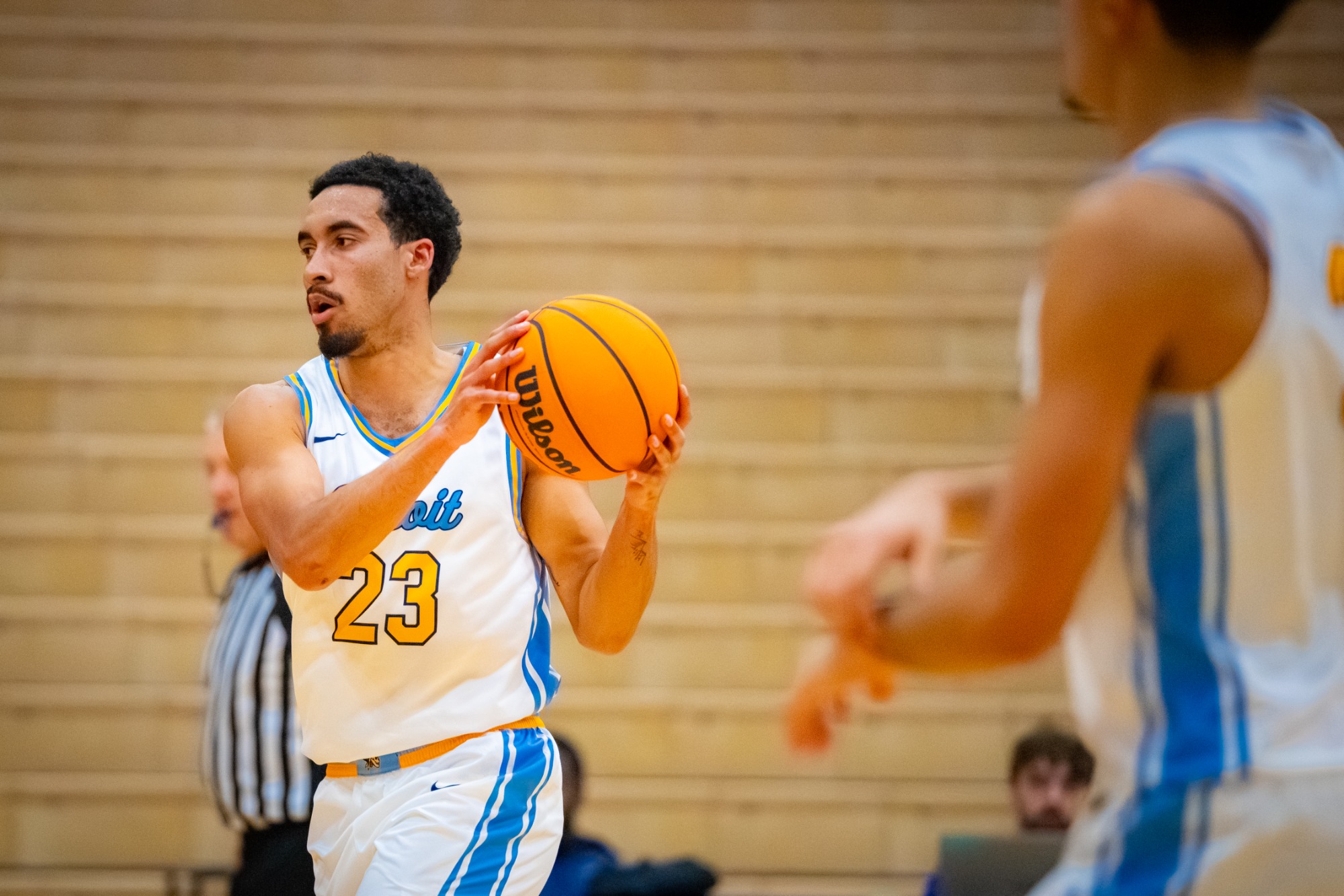 Beloit College Men's Basketball hosts Eureka College on Thursday, November 20, 2025, at Flood Arena in Beloit, Wisconsin. 

Photo by Kayla Wolf