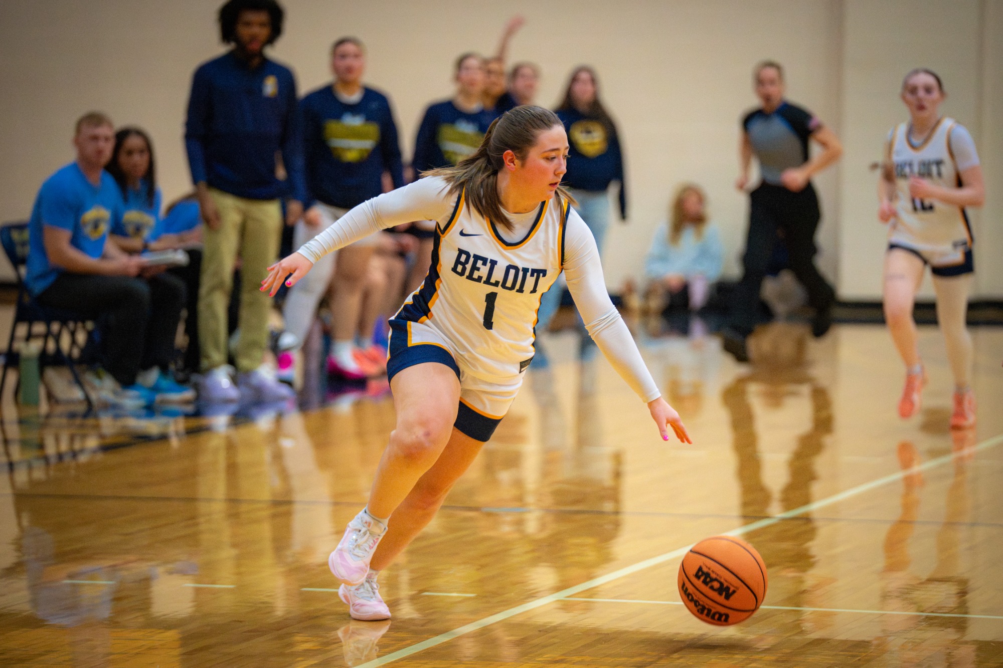 Beloit College basketball takes on Ripon College Tuesday, Dec. 2, 2025, at Flood Arena in Beloit, Wis. Photo by Kayla Wolf