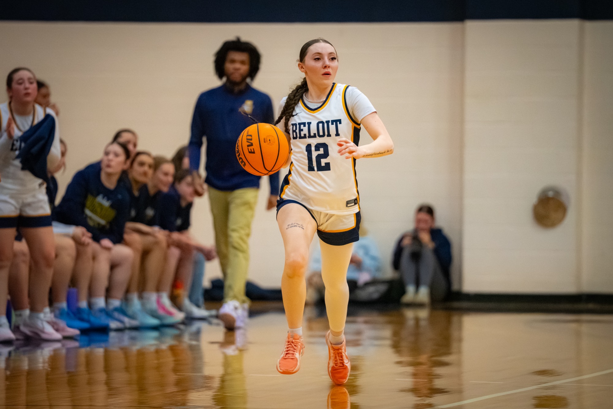 Beloit College basketball takes on Ripon College Tuesday, Dec. 2, 2025, at Flood Arena in Beloit, Wis. Photo by Kayla Wolf