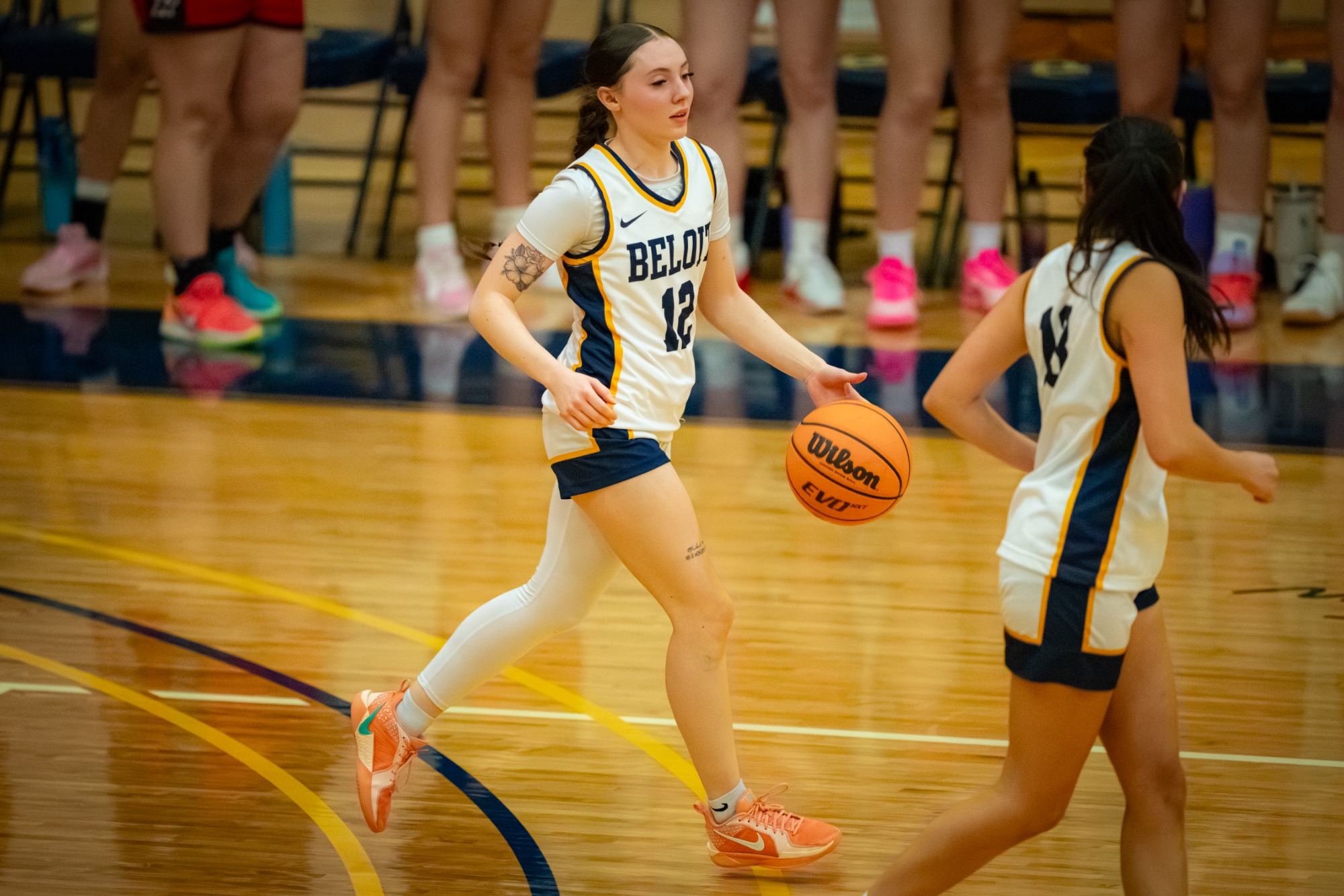 Beloit College basketball takes on Ripon College Tuesday, Dec. 2, 2025, at Flood Arena in Beloit, Wis. Photo by Kayla Wolf