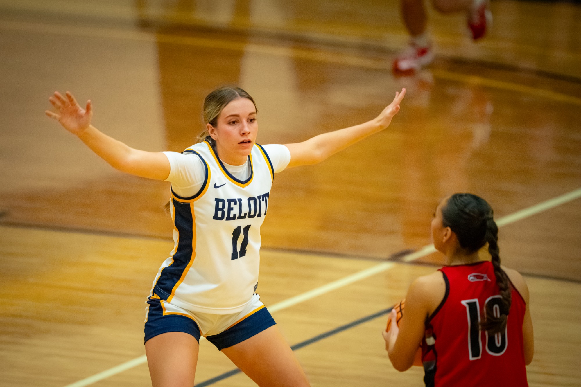 Beloit College basketball takes on Ripon College Tuesday, Dec. 2, 2025, at Flood Arena in Beloit, Wis. Photo by Kayla Wolf