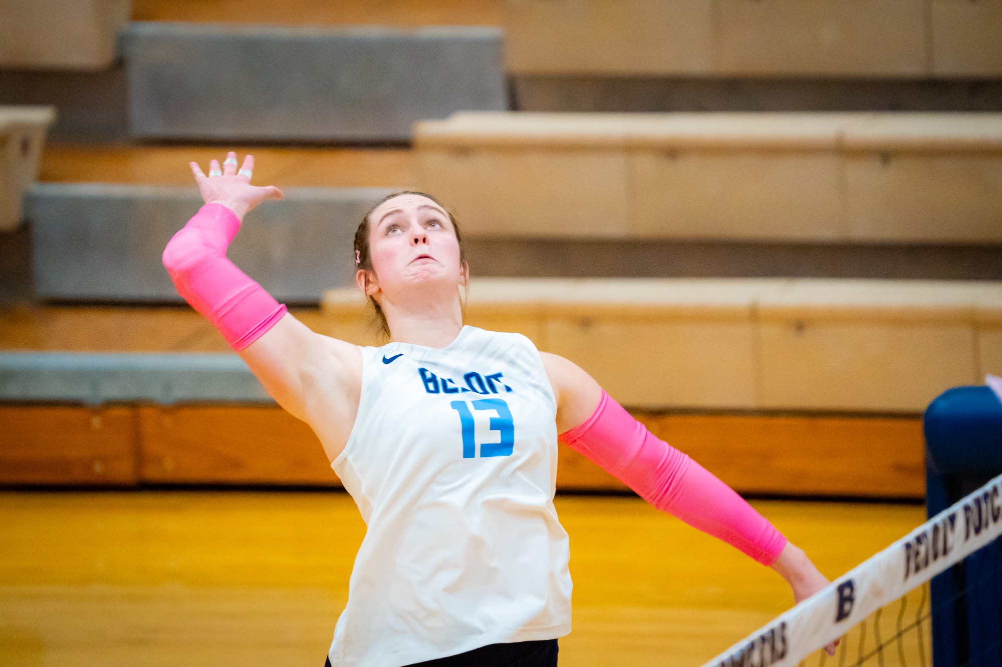 Beloit College volleyball competes against Lake Forest College Beloit, Wis., Tuesday, Oct. 6, 2026. Photo by Kayla Wolf for Beloit College