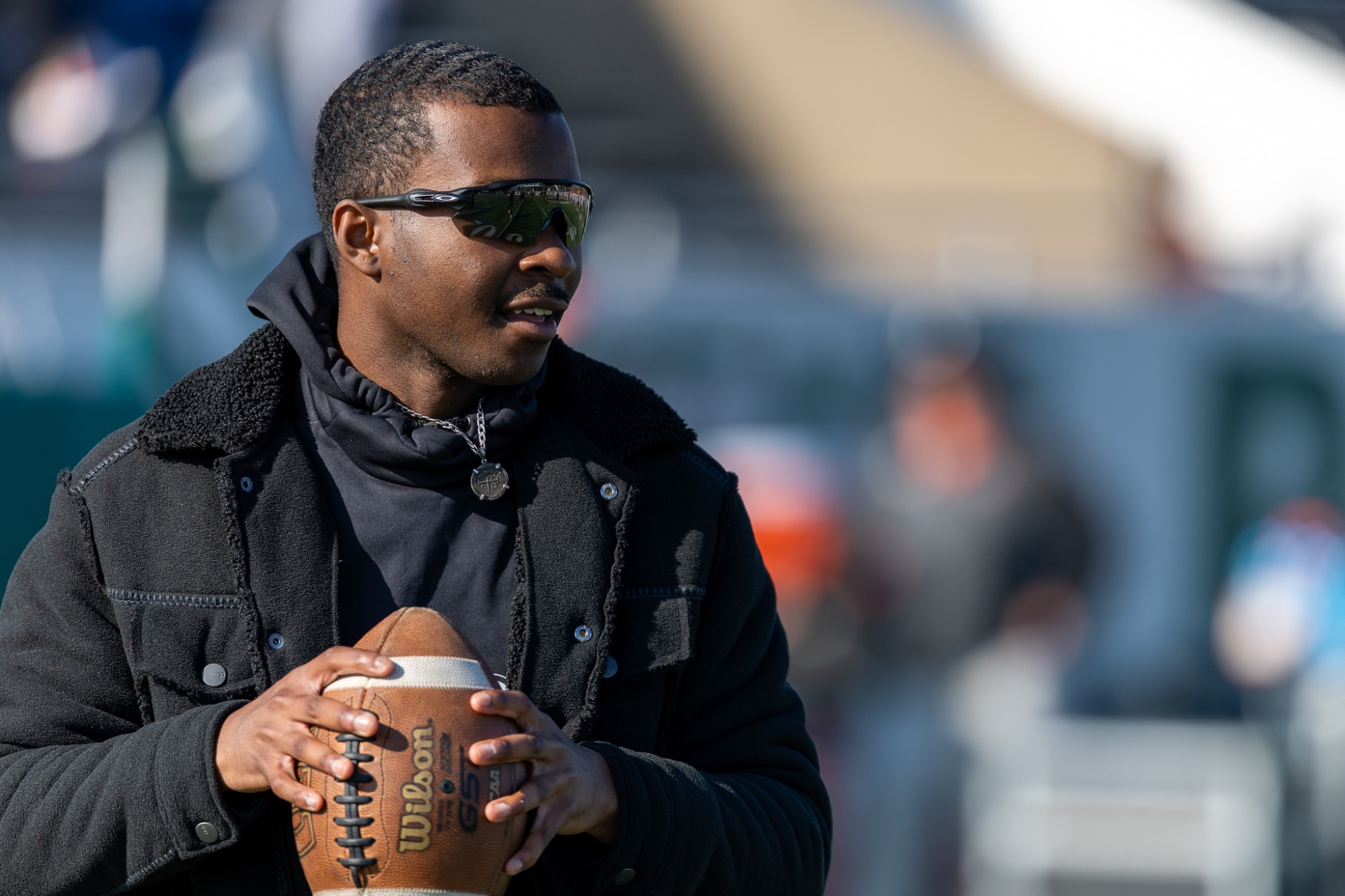 Shevin Smith Jr. - Football - BSU Beavers vs. UJ Jimmies - Chet Anderson Stadium - Bemidji, MN - Saturday, October 25, 2025 | Brent Cizek