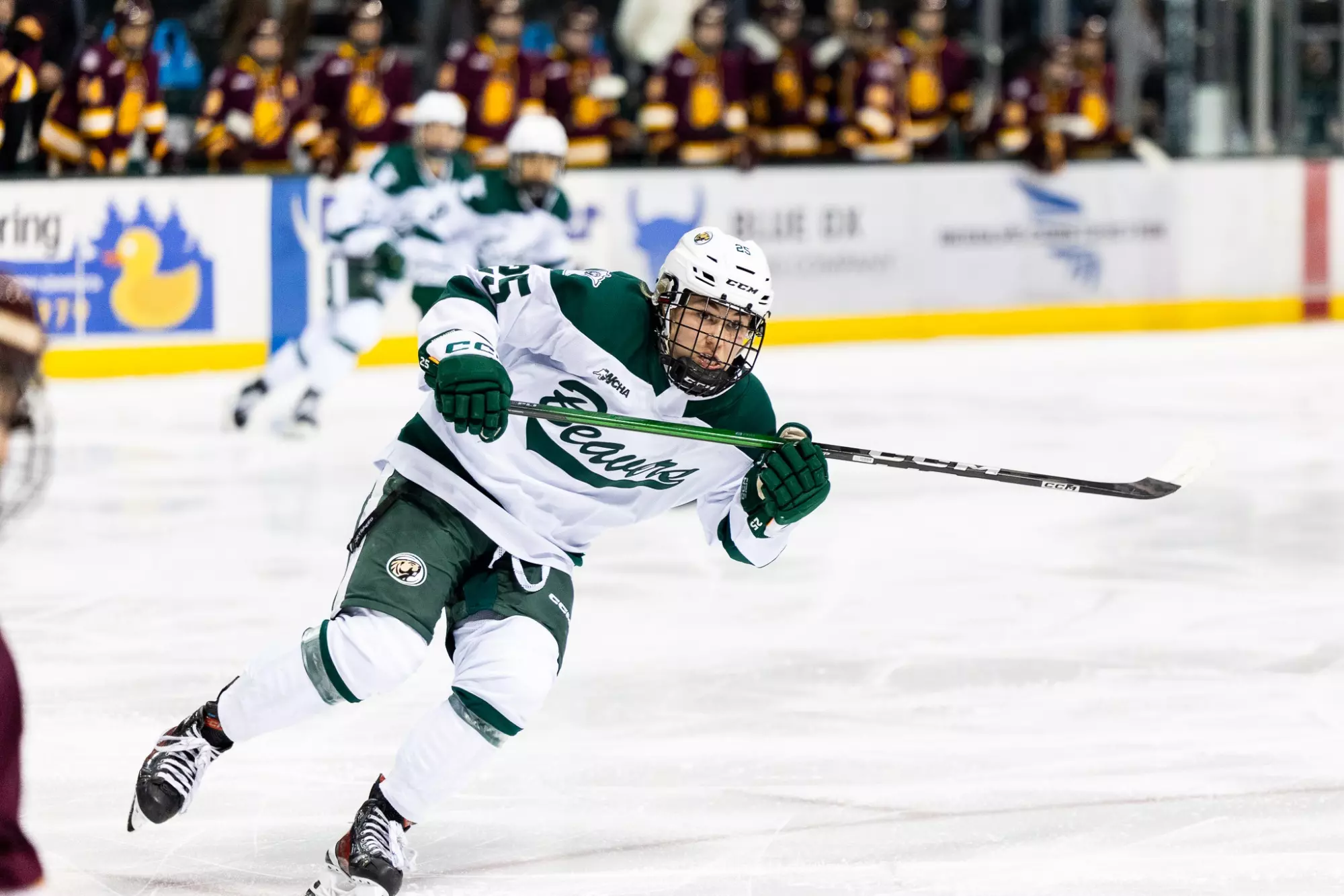 Izy Fairchild (25) - Women's Hockey - BSU Beavers vs. UMD Bulldogs - The Sanford Center - Bemidji, MN - Saturday, December 6, 2025 | Brent Cizek