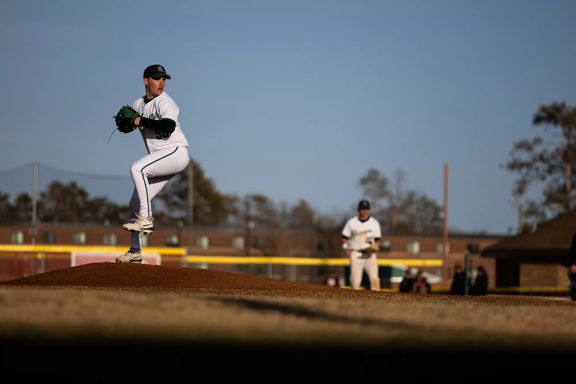 Connor Donlin (58) - Bemidji State Beavers Baseball vs. Minnesota Crookston Golden Eagles - BSU Baseball Field - Bemidji, MN - Wednesday, April 16, 2025 | Brent Cizek