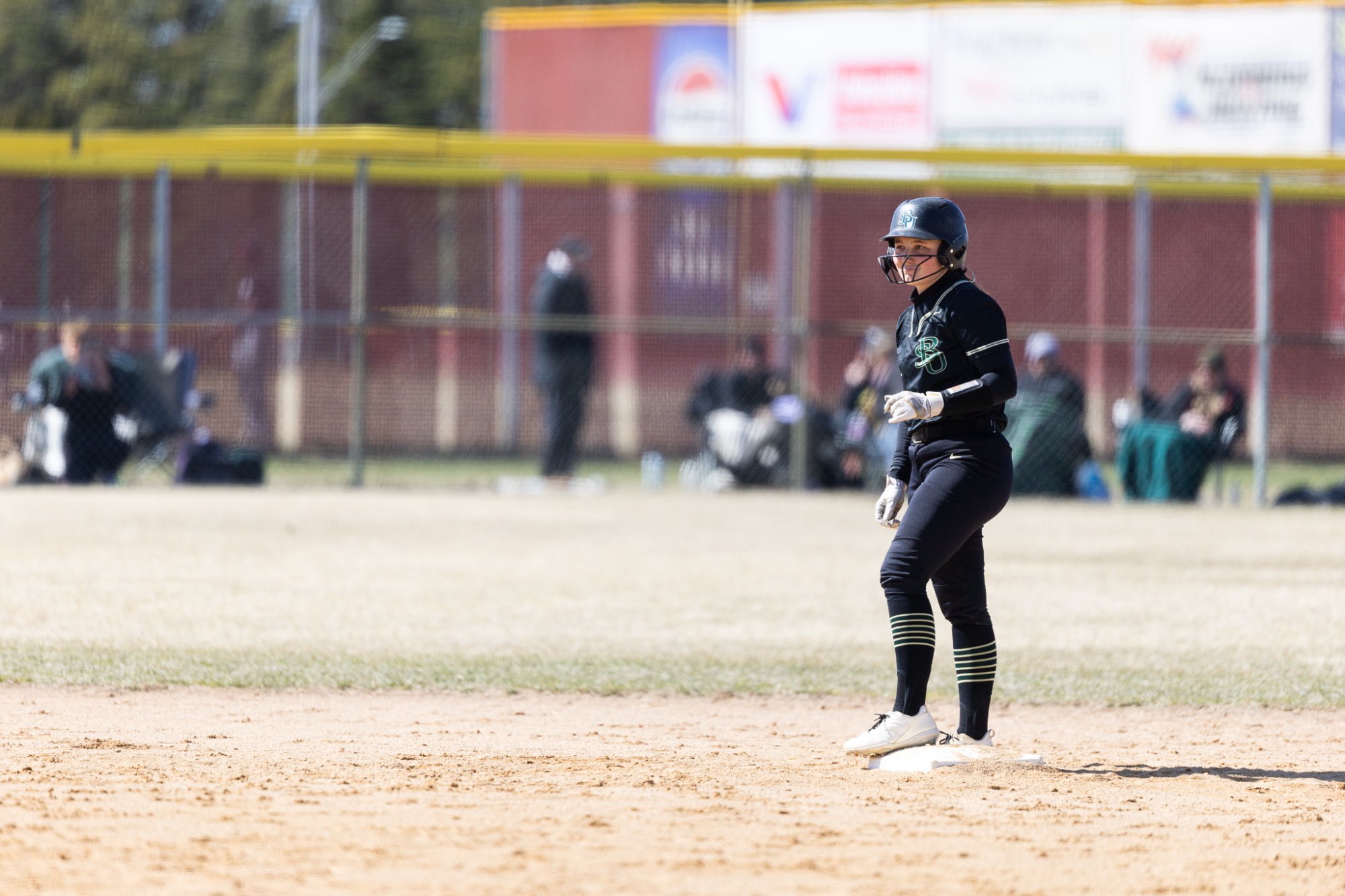 Morgan Benedict (7) - Bemidji State Beavers Softball vs. U Mary Marauders - BSU Softball Field - Bemidji, MN - Saturday, April 19, 2025 | Brent Cizek
