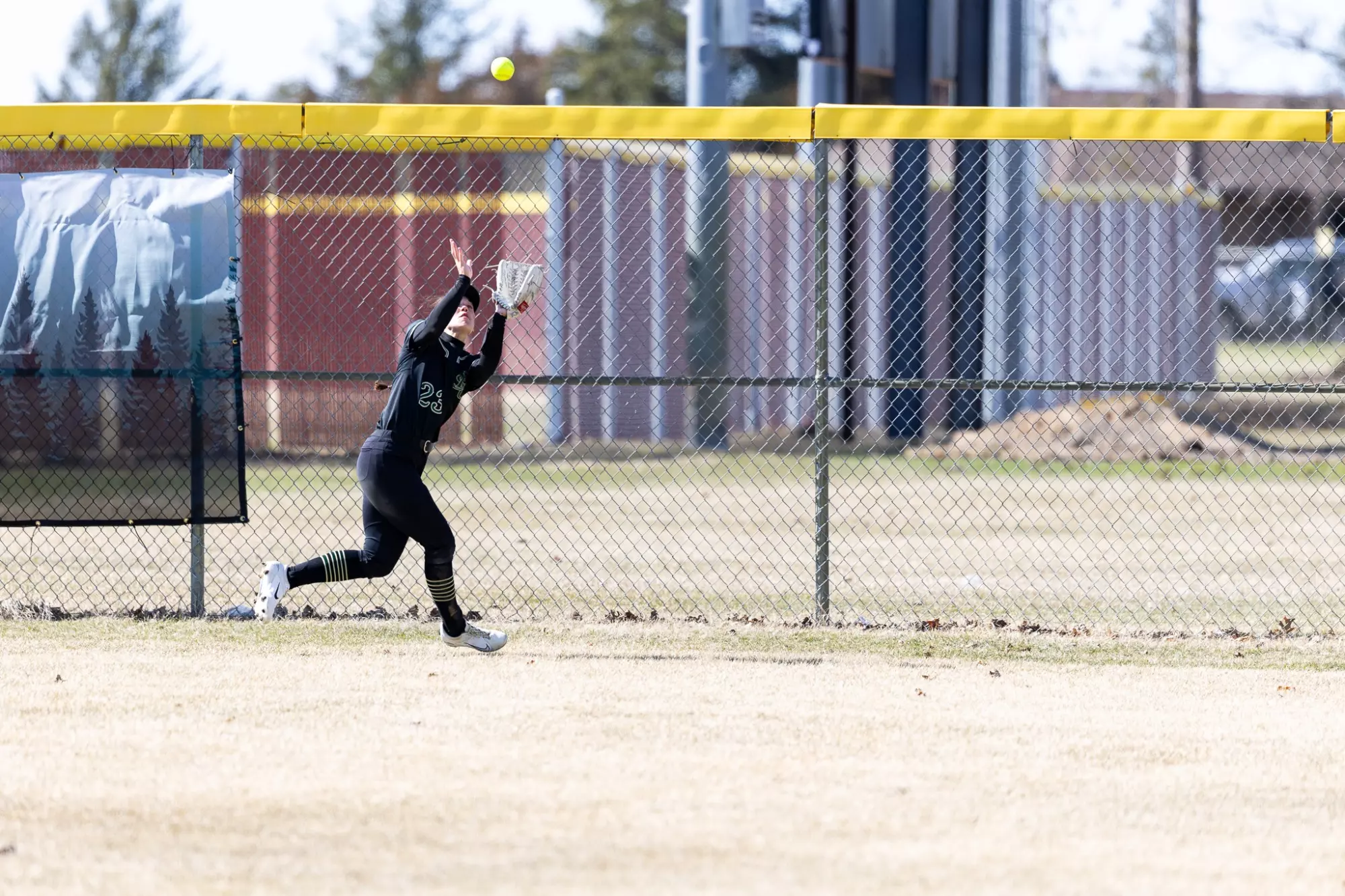 Jackie Larsen (8) - Bemidji State Beavers Softball vs. U Mary Marauders - BSU Softball Field - Bemidji, MN - Saturday, April 19, 2025 | Brent Cizek