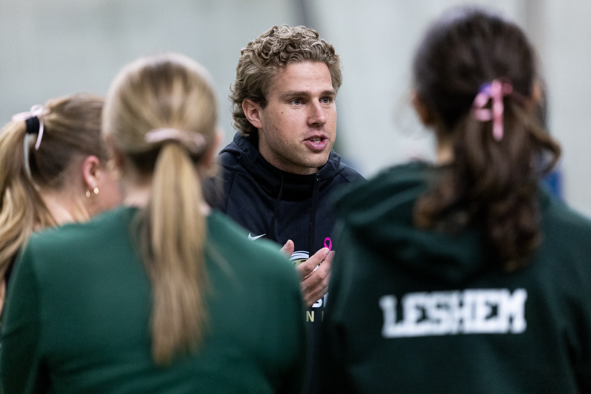 Kyle Fodness - Tennis - Bemidji State Beavers vs. Minnesota State Mavericks - Gillett Wellness Center - Bemidji, MN - Friday, April 4, 2025 | Brent Cizek