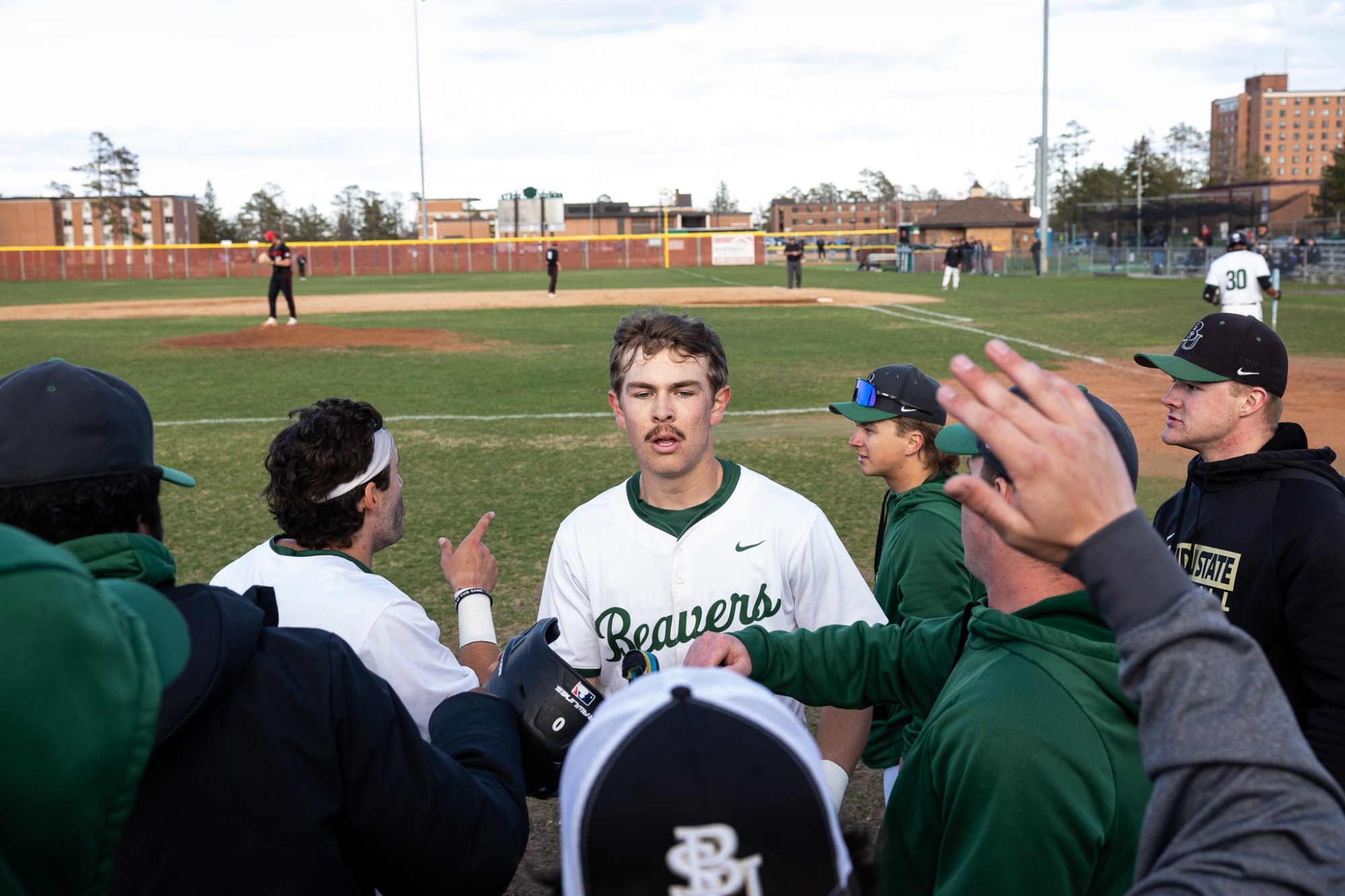 Beau Thoma (0) - Baseball - Bemidji State Beavers vs. St. Cloud Huskies - BSU Baseball Field - Bemidji, MN - Friday, May 2, 2025 | Brent Cizek