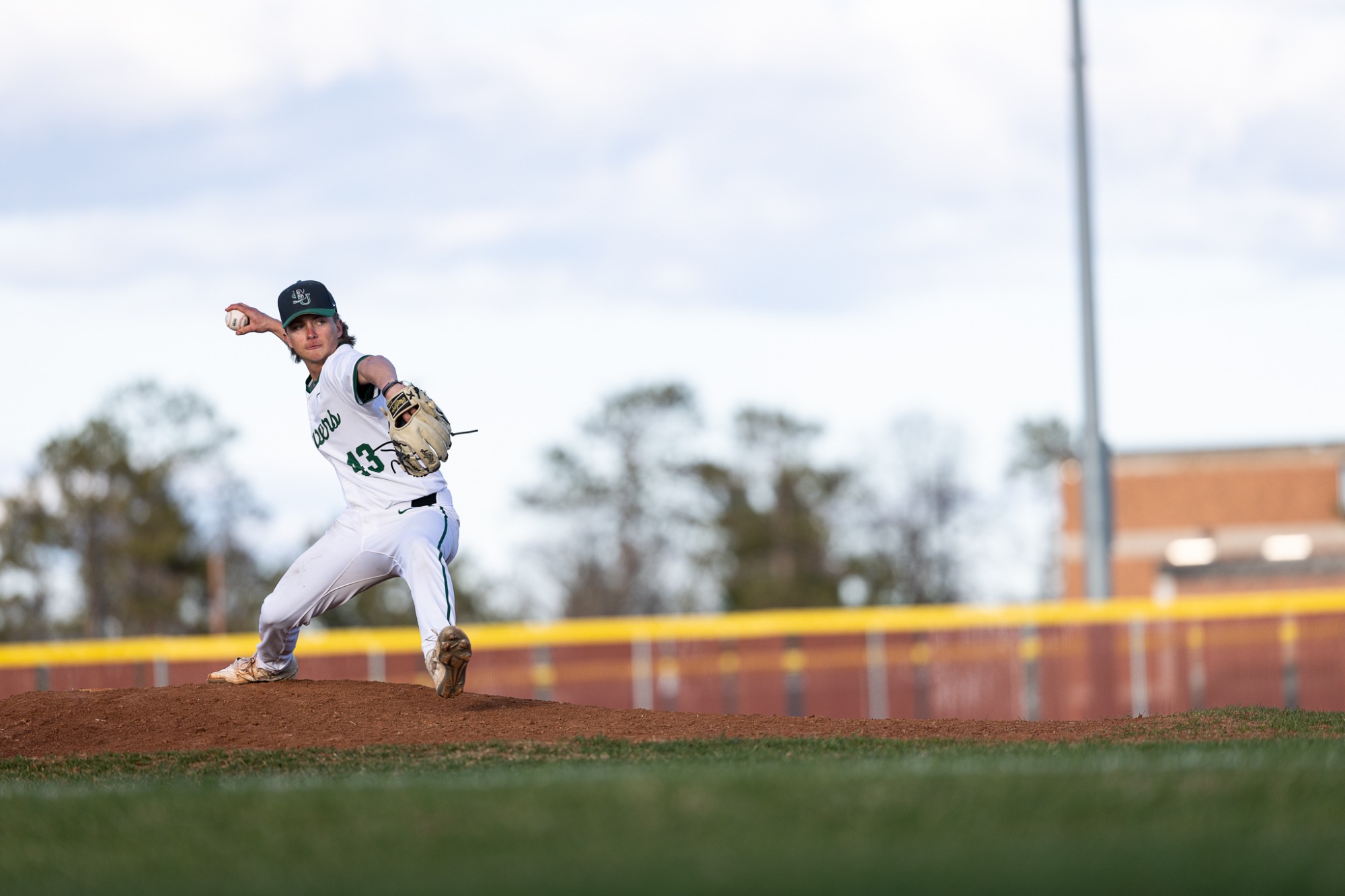 Bret Inman (43) - Baseball - Bemidji State Beavers vs. St. Cloud Huskies - BSU Baseball Field - Bemidji, MN - Friday, May 2, 2025 | Brent Cizek