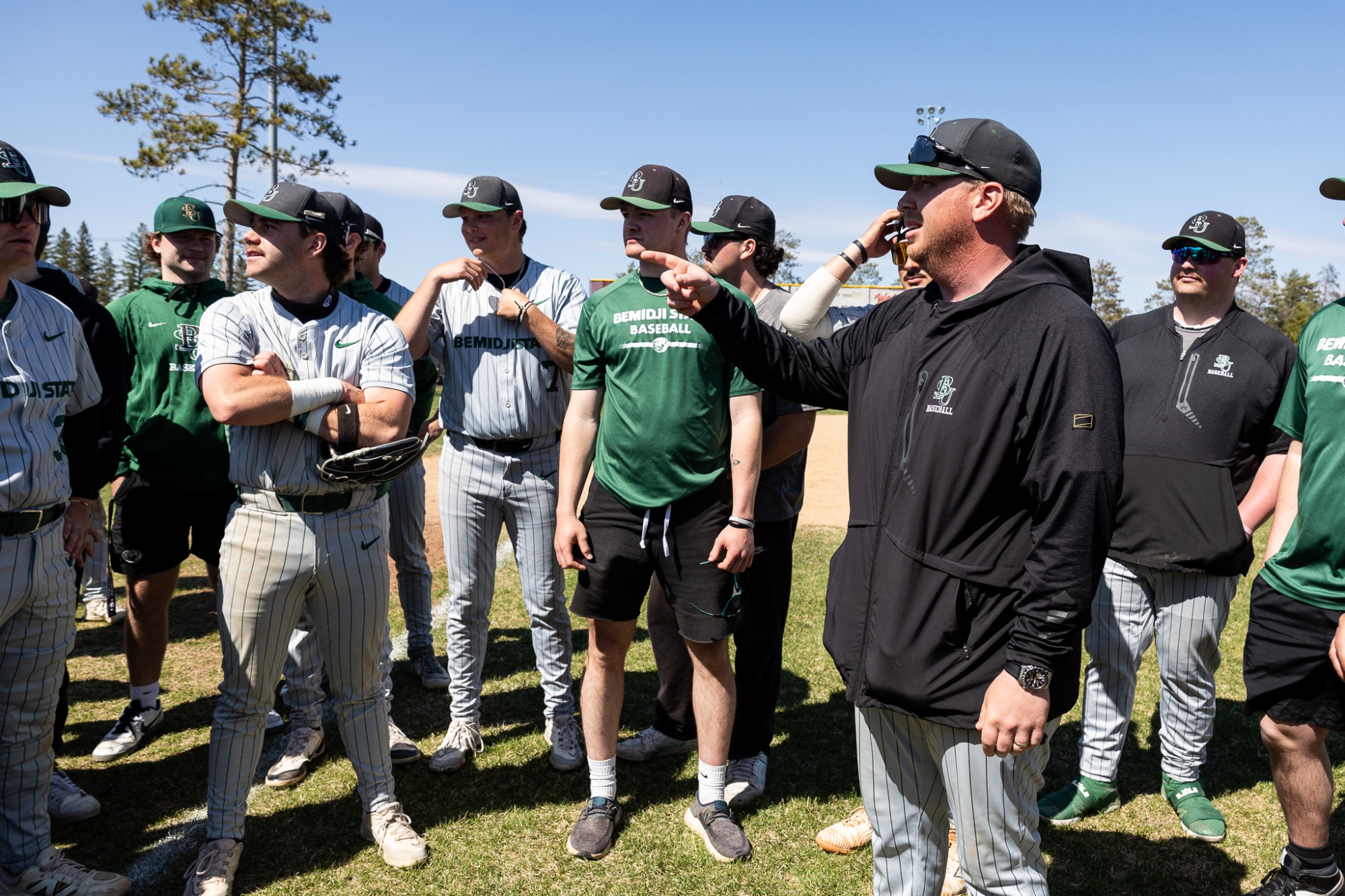 Matt Ellinghuysen - Baseball - Bemidji State Beavers vs. St. Cloud Huskies - BSU Baseball Field - Bemidji, MN - Saturday, May 3, 2025 | Brent Cizek
