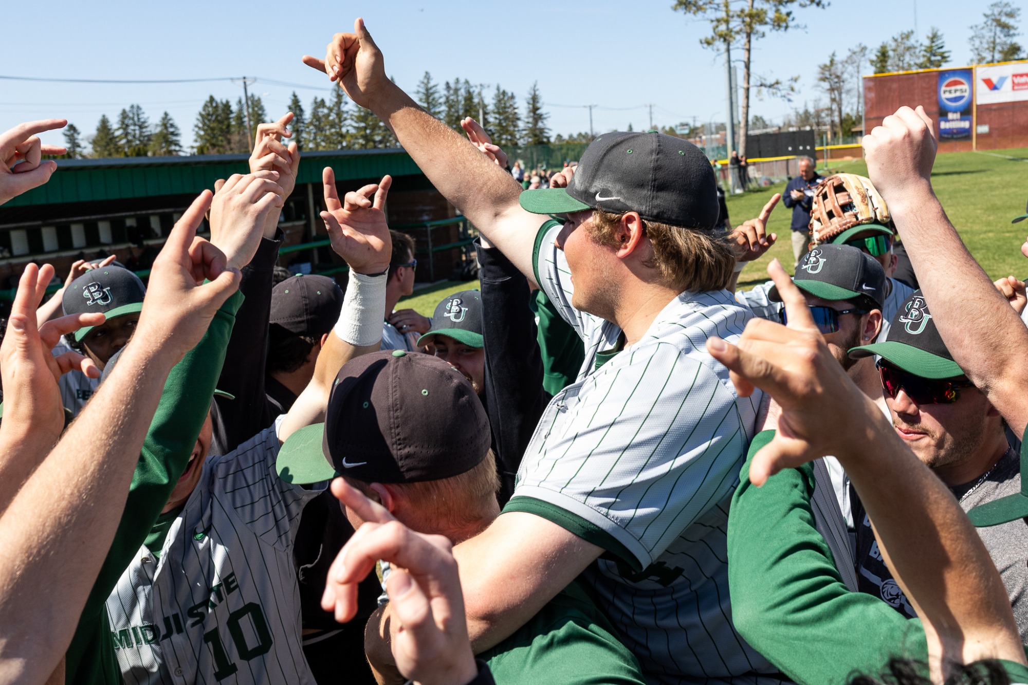 Ty Schulte (44) - Baseball - Bemidji State Beavers vs. St. Cloud Huskies - BSU Baseball Field - Bemidji, MN - Saturday, May 3, 2025 | Brent Cizek