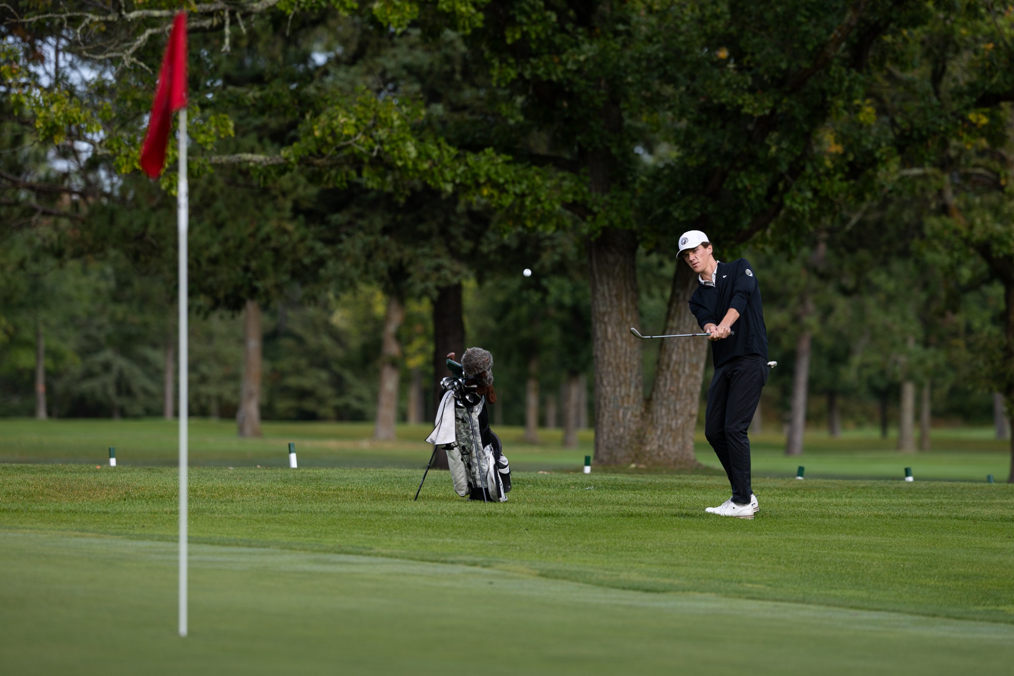 Cullen Ryan - Men's Golf - Bemidji State Invitational - Bemidji Town & Country Club - Bemidji, MN - Tuesday, September 9, 2025 | Brent Cizek