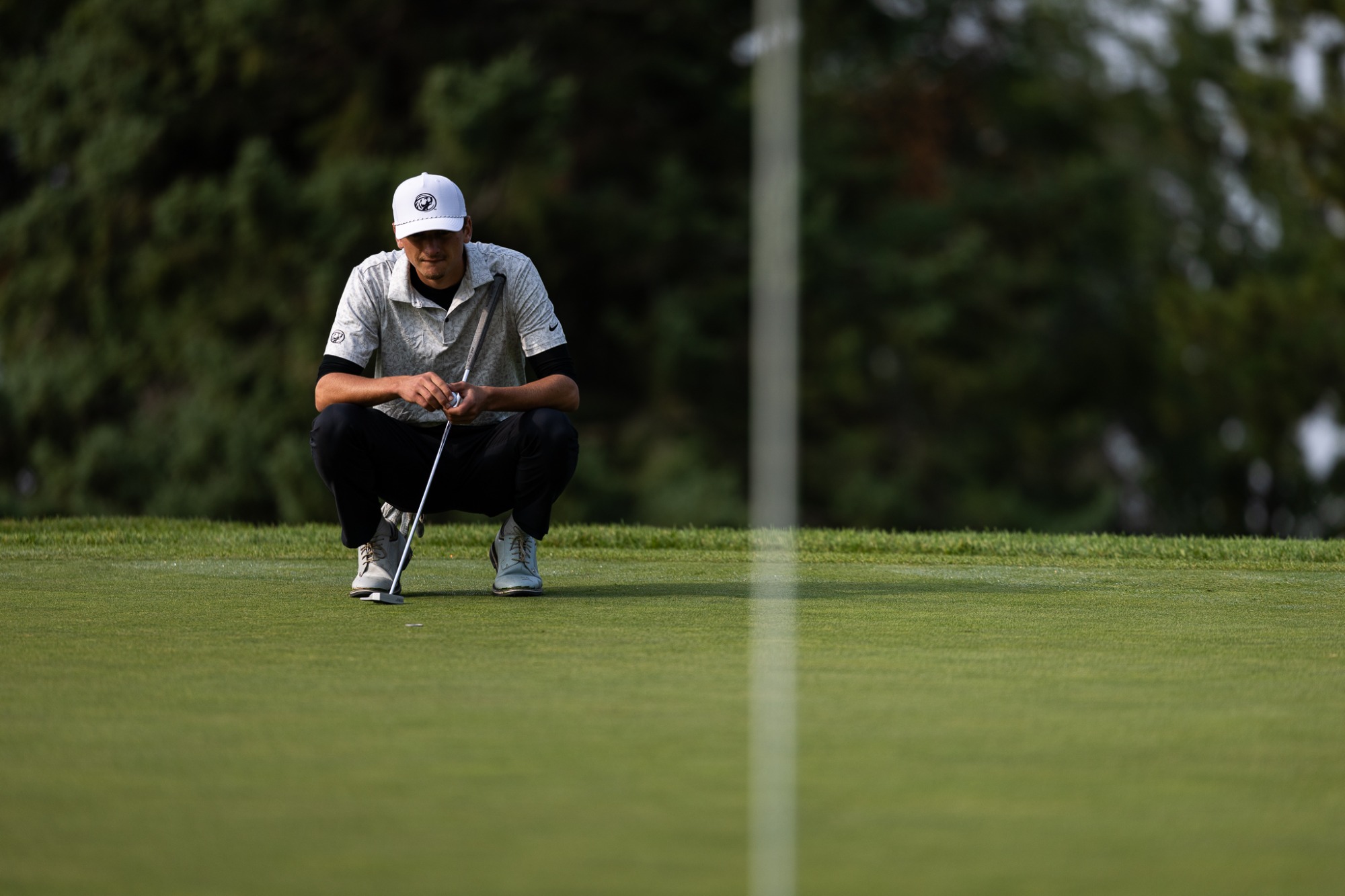 Julius Arenkiel - Men's Golf - Bemidji State Invitational - Bemidji Town & Country Club - Bemidji, MN - Tuesday, September 9, 2025 | Brent Cizek