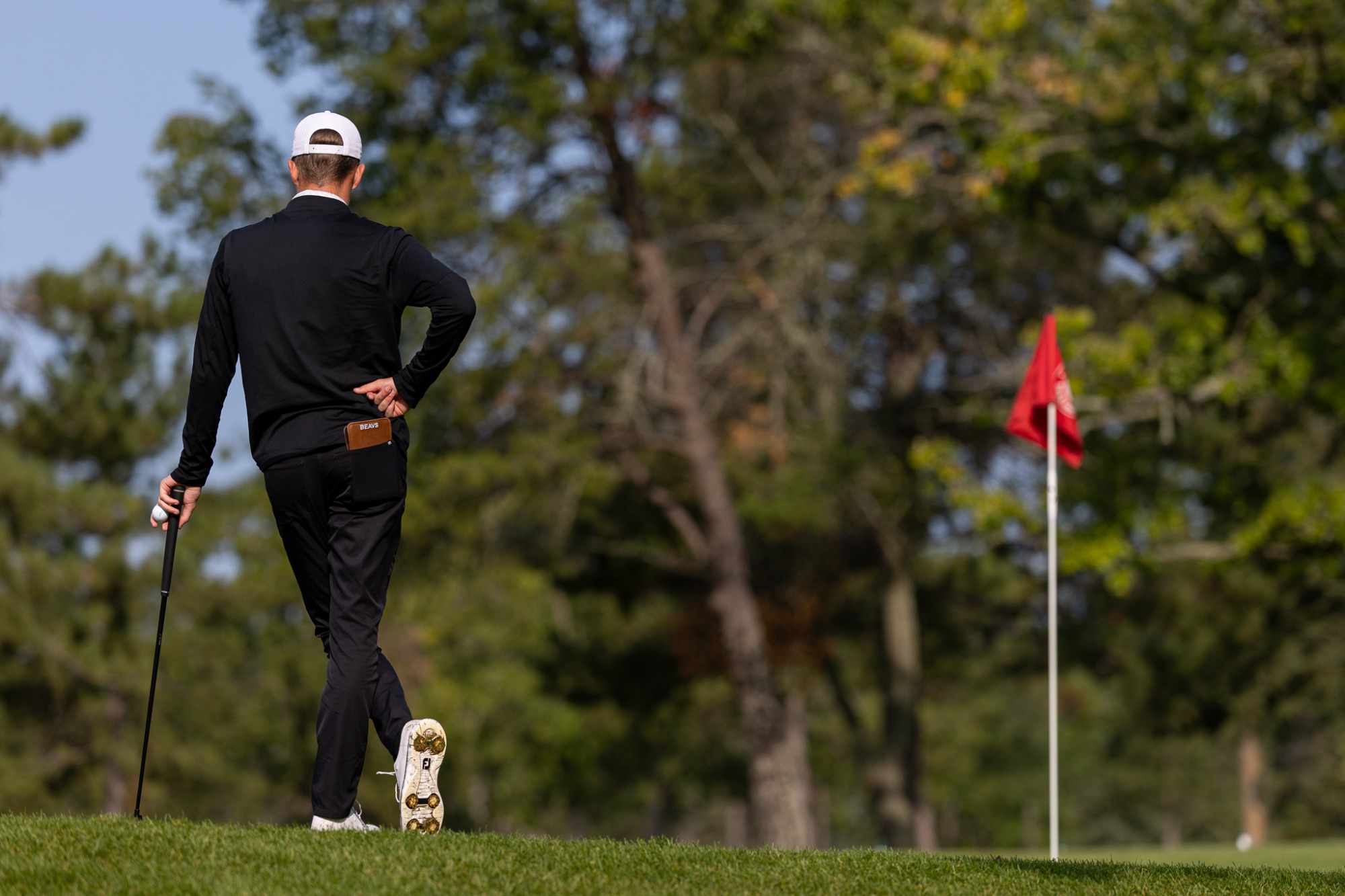 Riley McGovern - Men's Golf - Bemidji State Invitational - Bemidji Town & Country Club - Bemidji, MN - Tuesday, September 9, 2025 | Brent Cizek