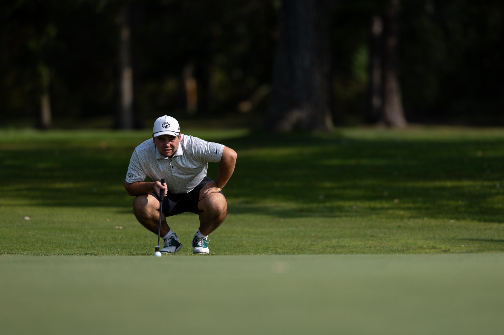 Logan Schoepp - Men's Golf - Bemidji State Invitational - Bemidji Town & Country Club - Bemidji, MN - Tuesday, September 9, 2025 | Brent Cizek