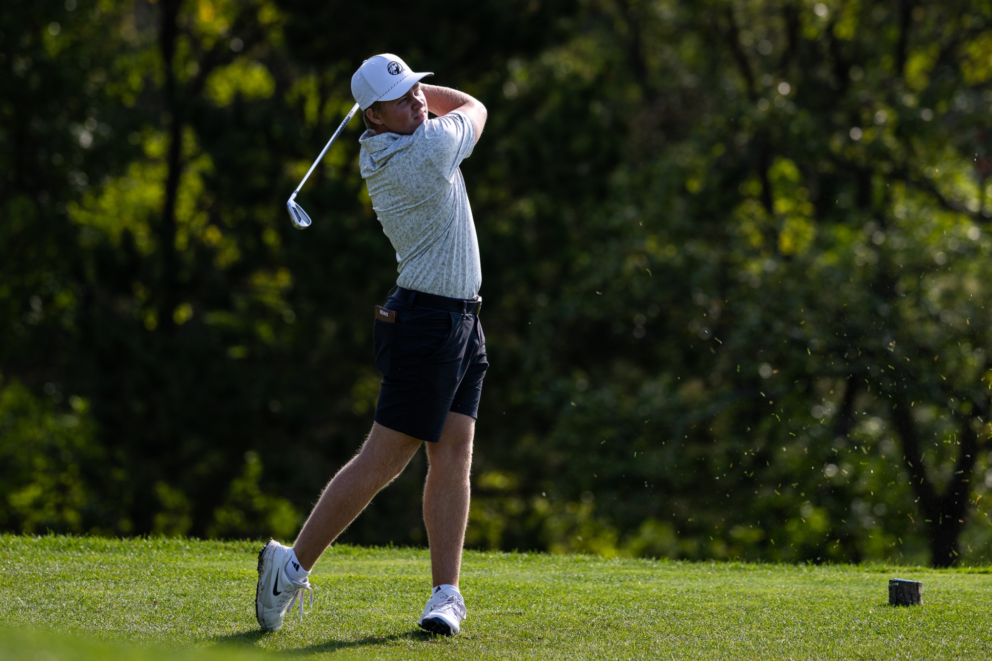Teagan LaPlante - Men's Golf - Bemidji State Invitational - Bemidji Town & Country Club - Bemidji, MN - Tuesday, September 9, 2025 | Brent Cizek