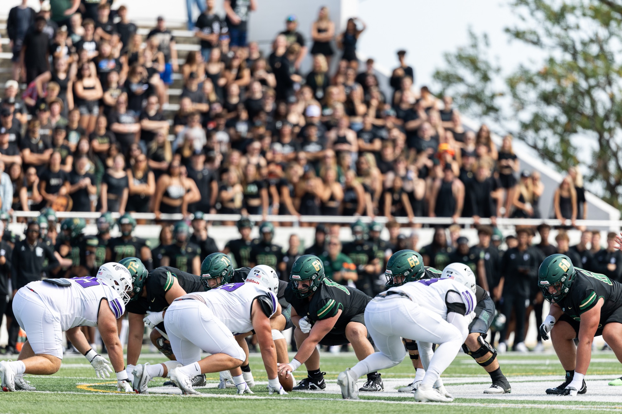 Clayton Birdsall (64) - Football - Bemidji State Beavers vs. University of Sioux Falls Cougars - Chet Anderson Stadium - Bemidji, MN - Saturday, September 13, 2025 | Brent Cizek
