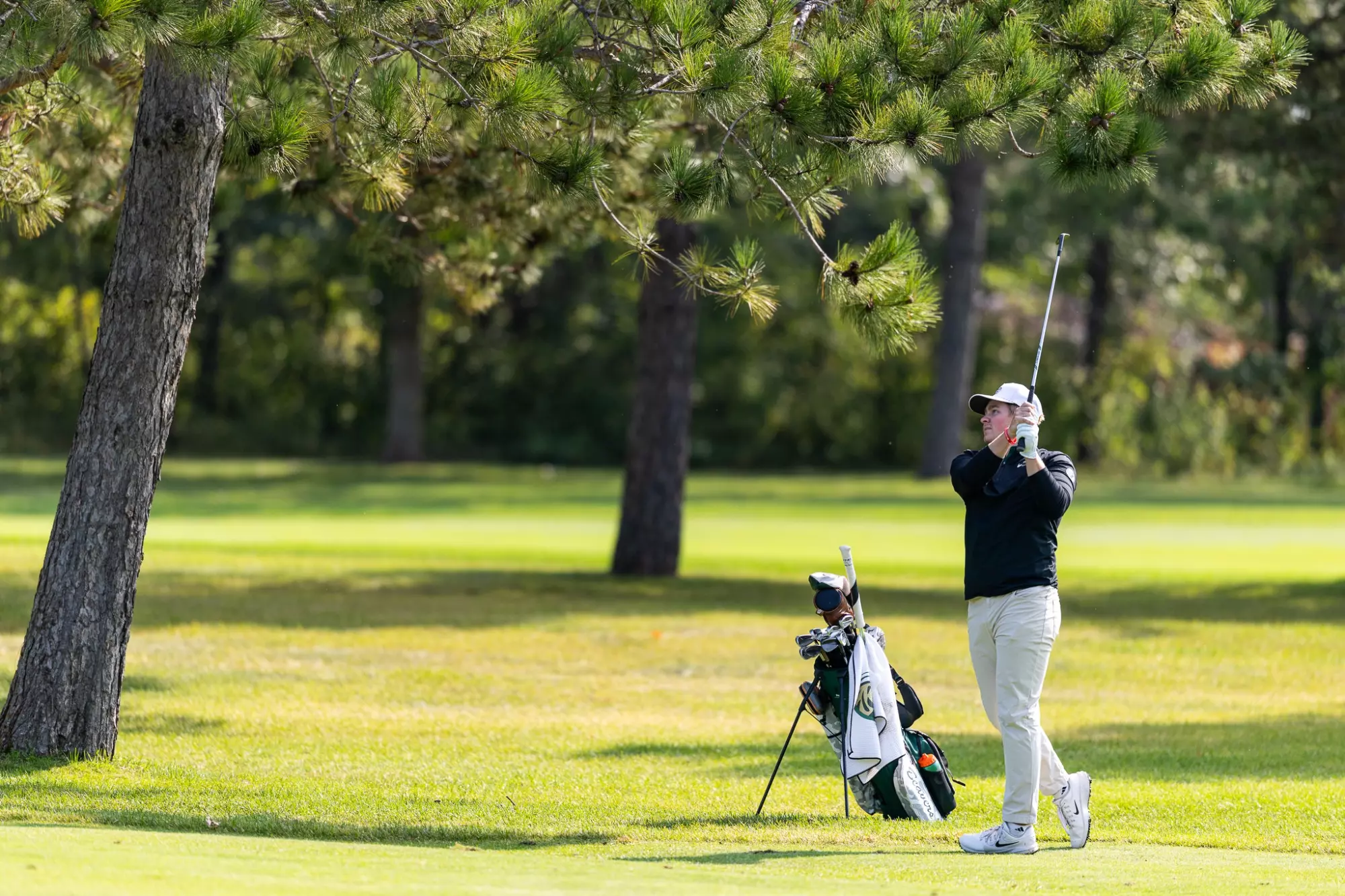 Teagan LaPlante - Men's Golf - Bemidji State Invitational - Bemidji Town & Country Club - Bemidji, MN - Monday, September 8, 2025 | Brent Cizek
