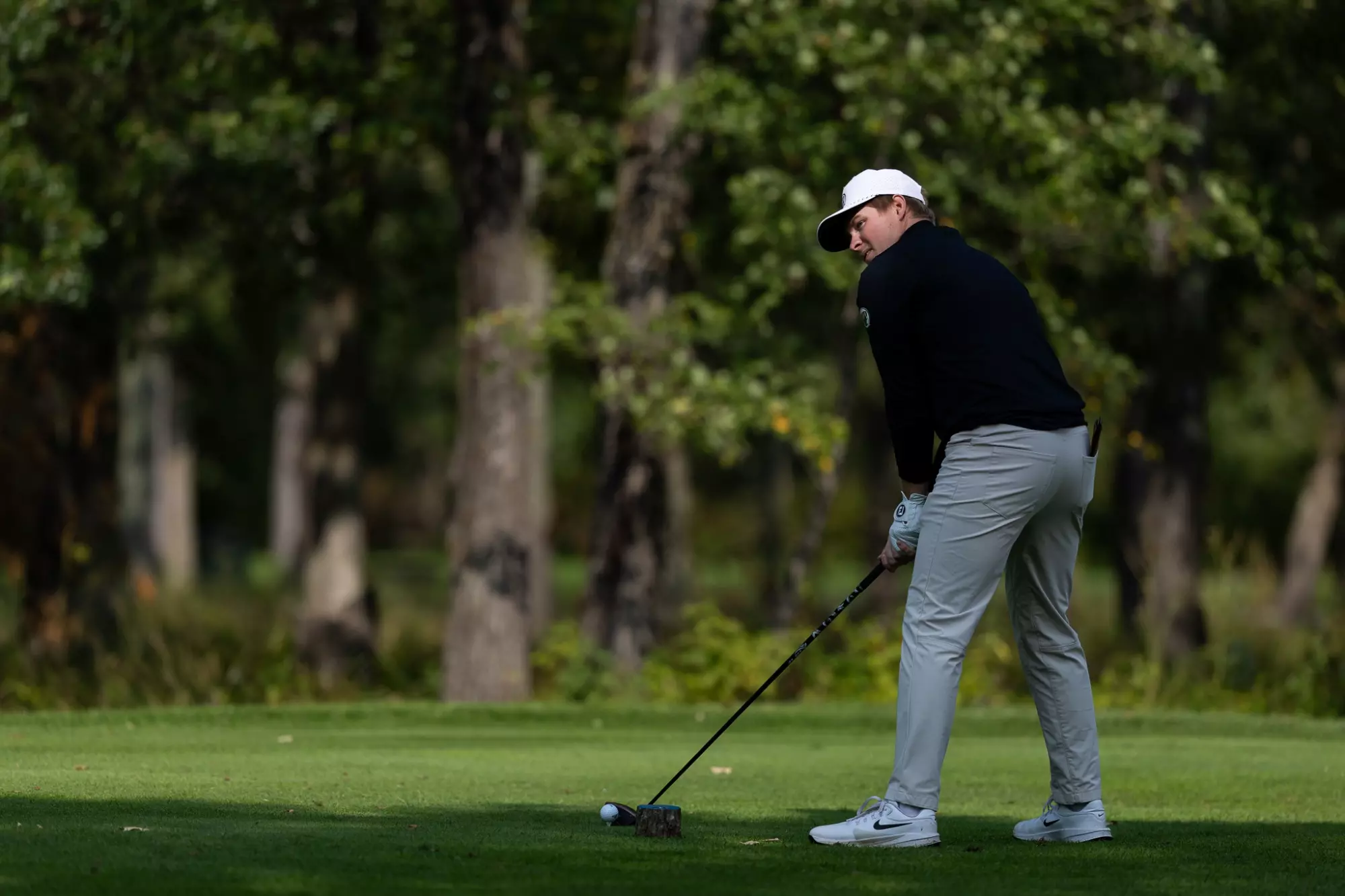 Teagan LaPlante - Men's Golf - Bemidji State Invitational - Bemidji Town & Country Club - Bemidji, MN - Monday, September 8, 2025 | Brent Cizek
