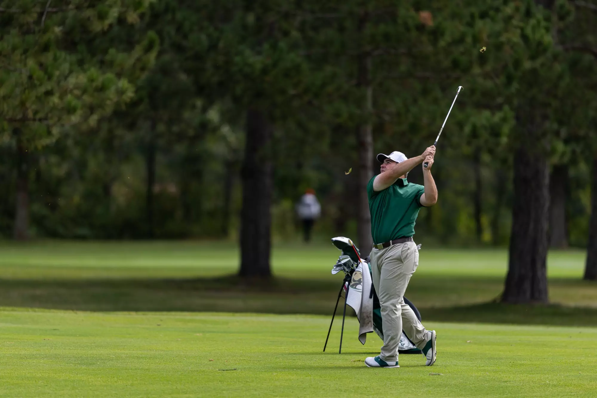 Logan Schoepp - Men's Golf - Bemidji State Invitational - Bemidji Town & Country Club - Bemidji, MN - Monday, September 8, 2025 | Brent Cizek