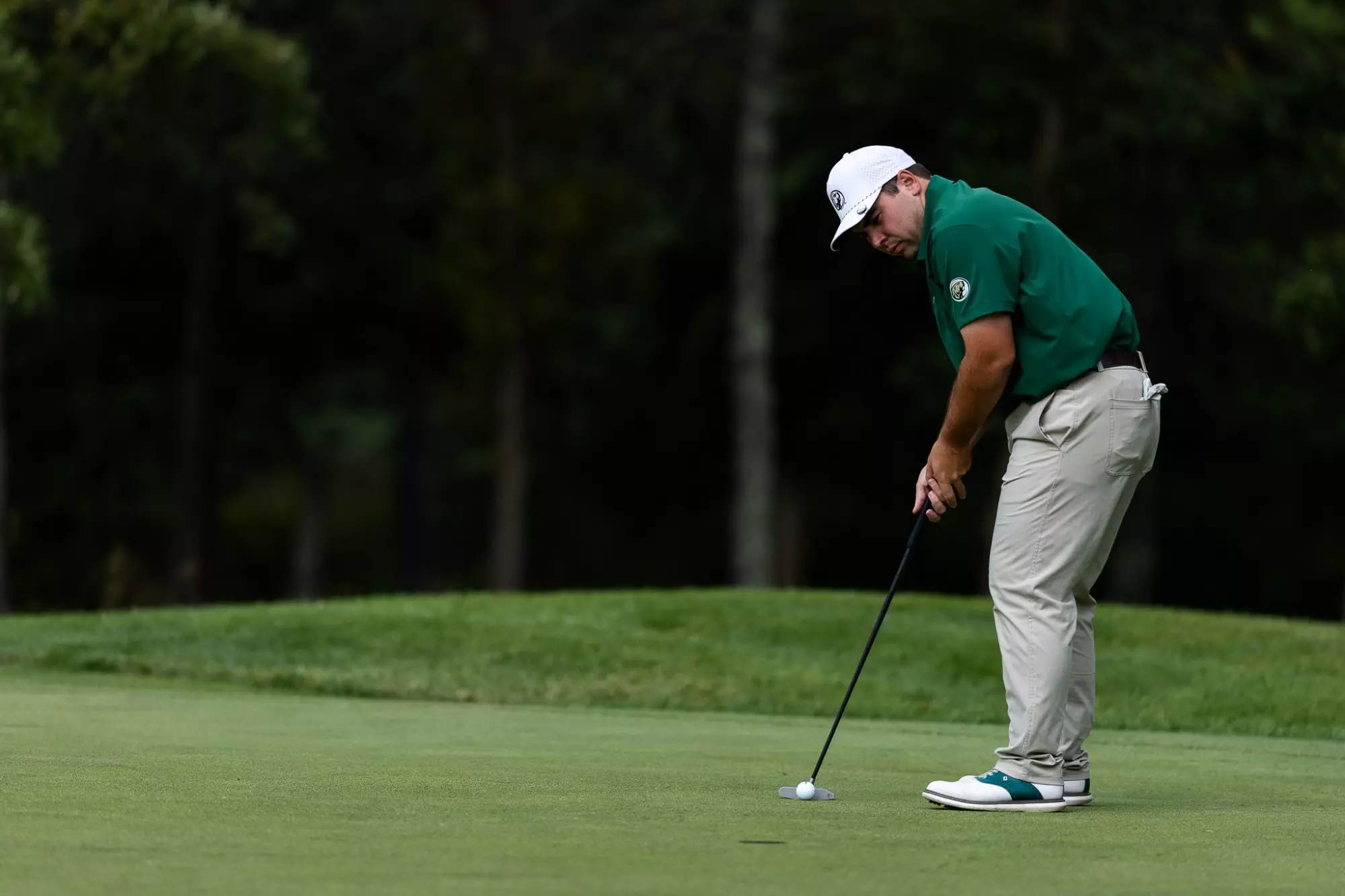 Logan Schoepp - Men's Golf - Bemidji State Invitational - Bemidji Town & Country Club - Bemidji, MN - Monday, September 8, 2025 | Brent Cizek