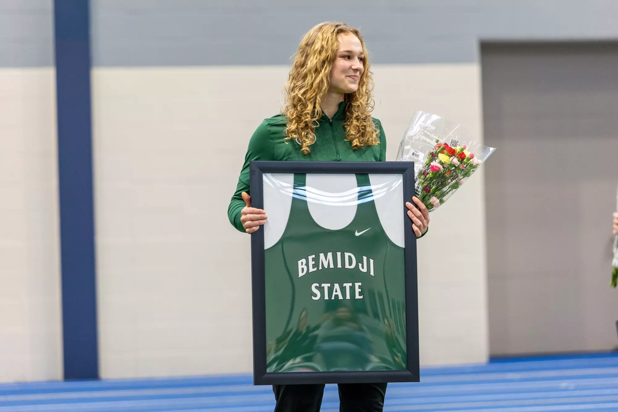Chloe Knott - Track & Field- Bemidji State Beavers Alumni Meet  - Gillett Wellness Center - Bemidji, MN - Saturday, January 10, 2026 | Brent Cizek