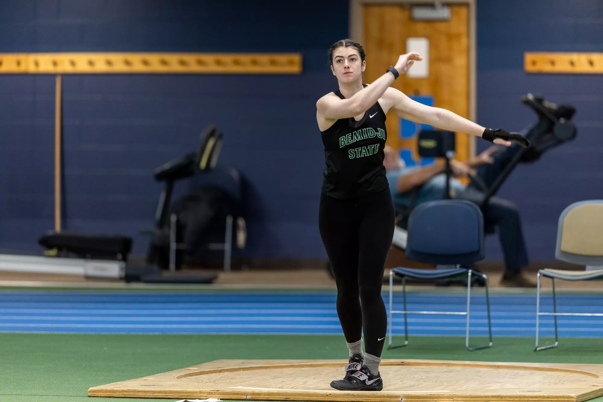Elle Bettcher - Track & Field- Bemidji State Beavers Alumni Meet  - Gillett Wellness Center - Bemidji, MN - Saturday, January 10, 2026 | Brent Cizek