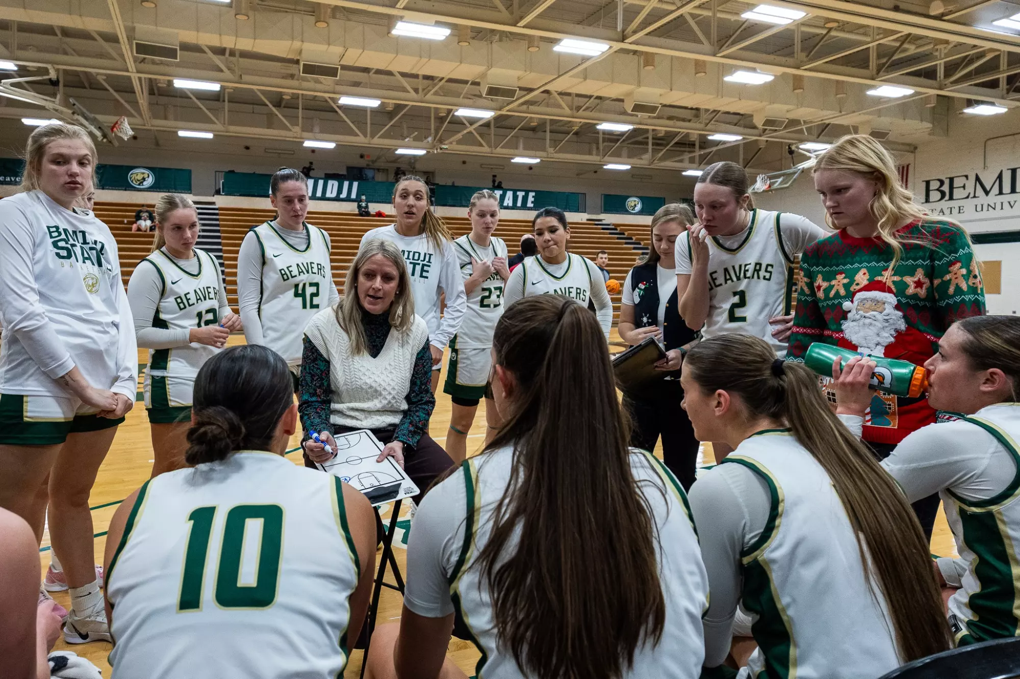 Chelsea Stoltenberg - Women's Basketball - BSU Beavers vs. UMary Marauders - BSU Gymnasium - Bemidji, MN - Thursday, December 18, 2025 | Brent Cizek