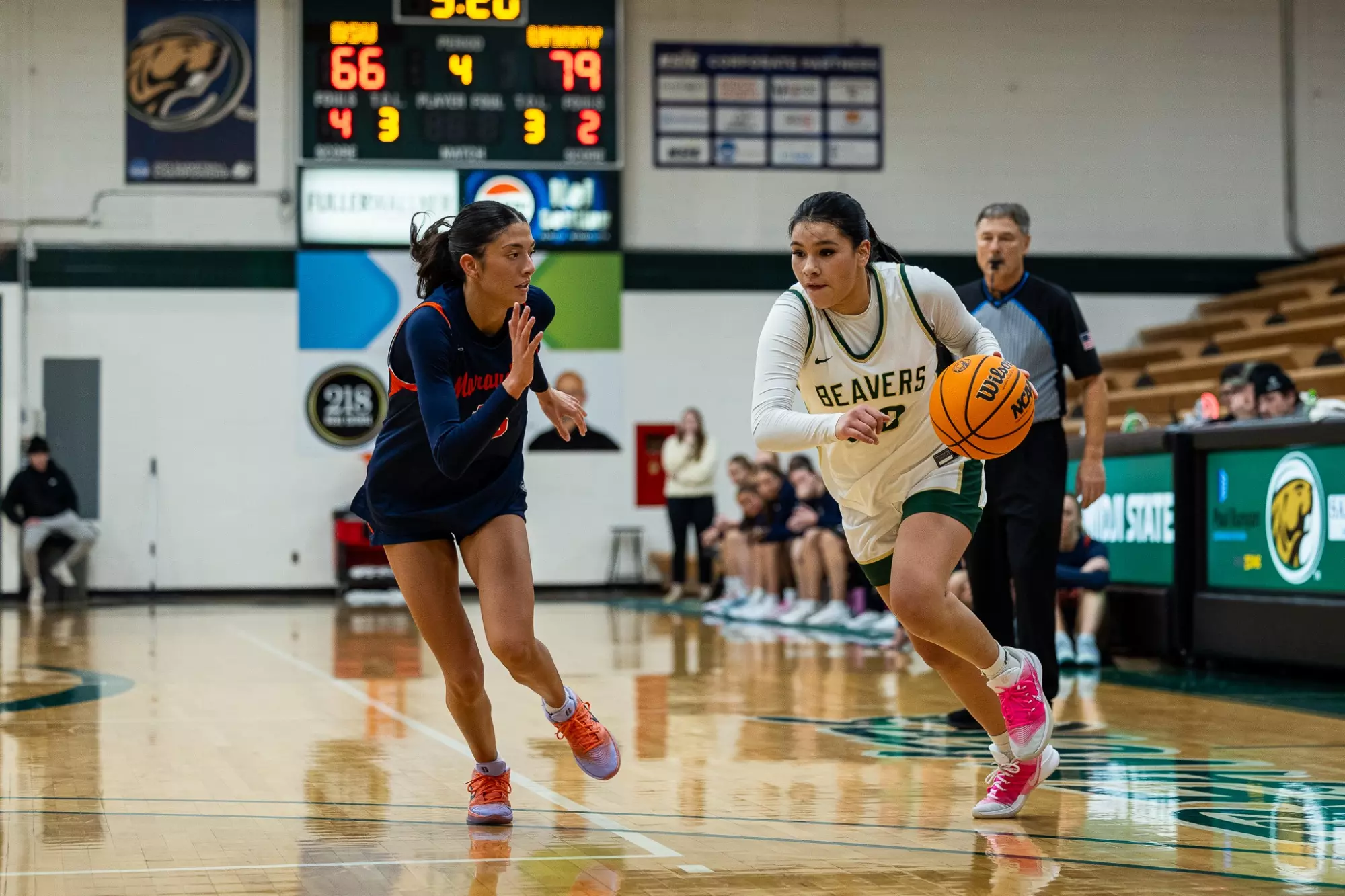 Gabrielle Fineday (20) - Women's Basketball - BSU Beavers vs. UMary Marauders - BSU Gymnasium - Bemidji, MN - Thursday, December 18, 2025 | Brent Cizek