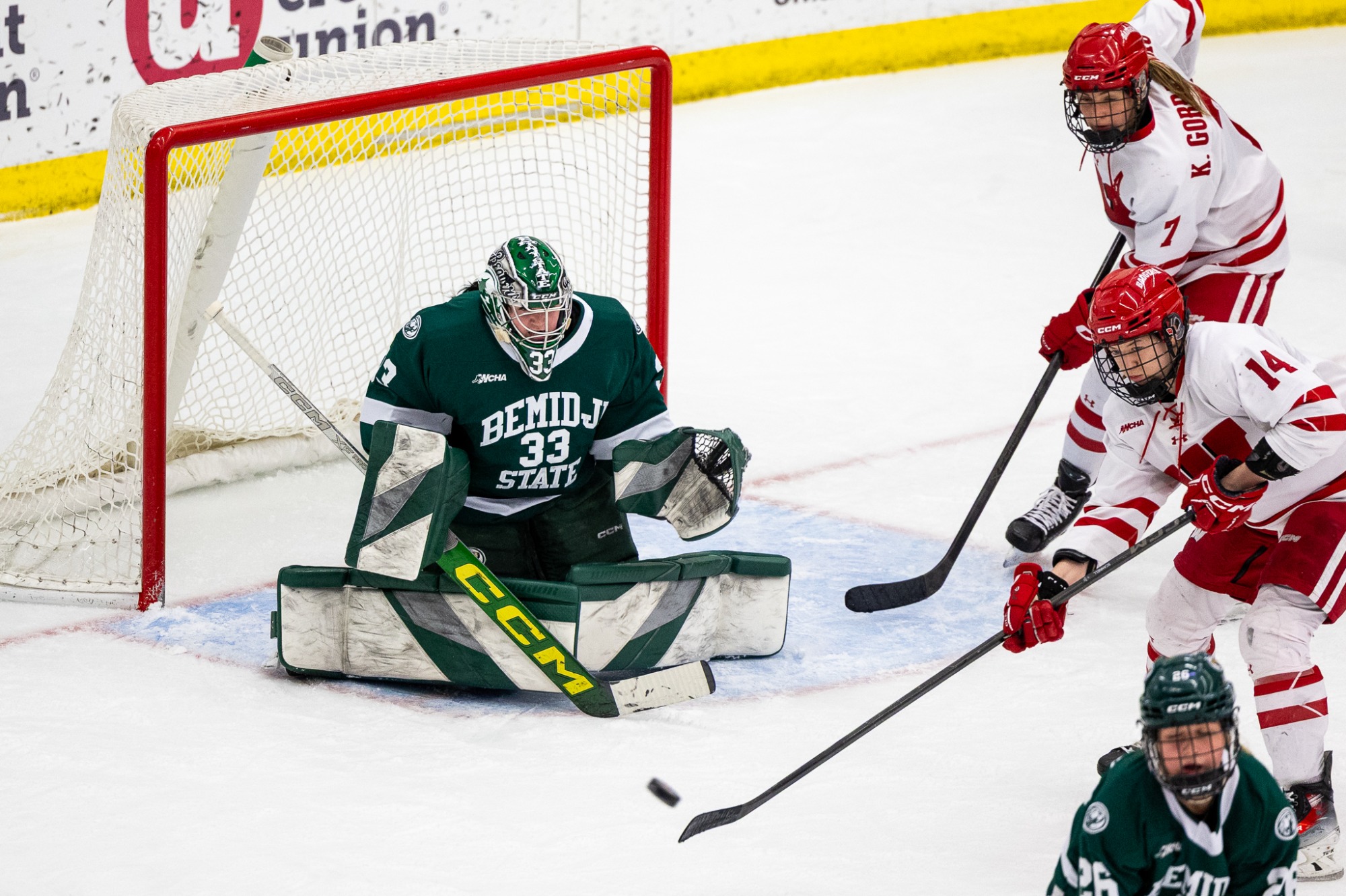 Ava Hills (33) - WHKY - Bemidji State at Wisconsin - LaBahn Arena - Madison, WI - Sunday, January 25, 2026 | Brent Cizek
