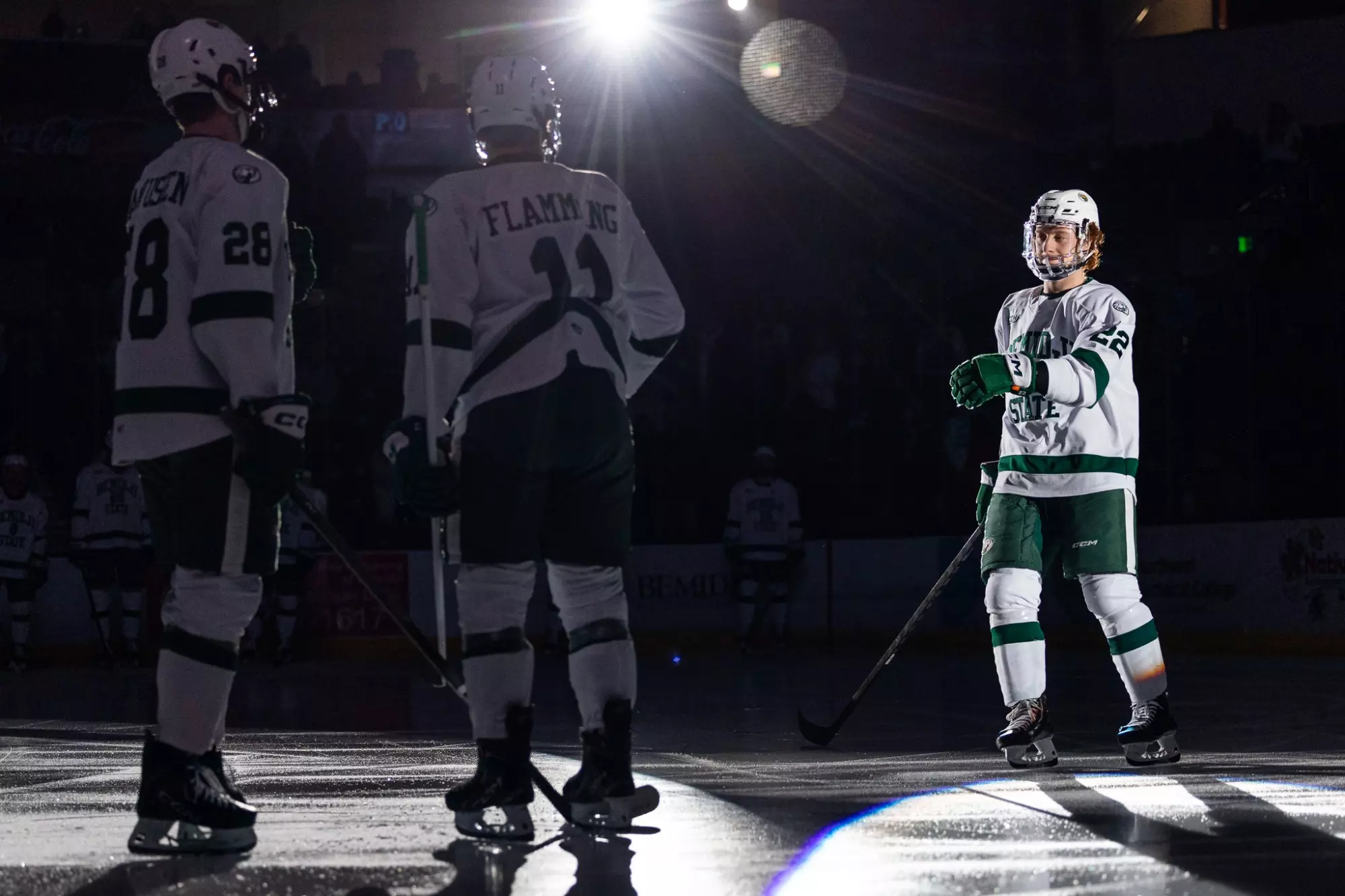 Oliver Peer (22) - Men's Hockey - BSU Beavers vs. MTU Huskies - The Sanford Center - Bemidji, MN - Friday, January 9, 2026 | Brent Cizek