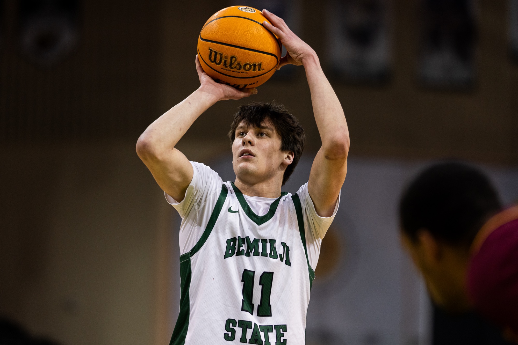 John Pecarich (11) - MBB - Bemidji State vs. Northern State  - Sanford Center - Bemidji, MN - Thursday, February 12, 2026 | Brent Cizek
