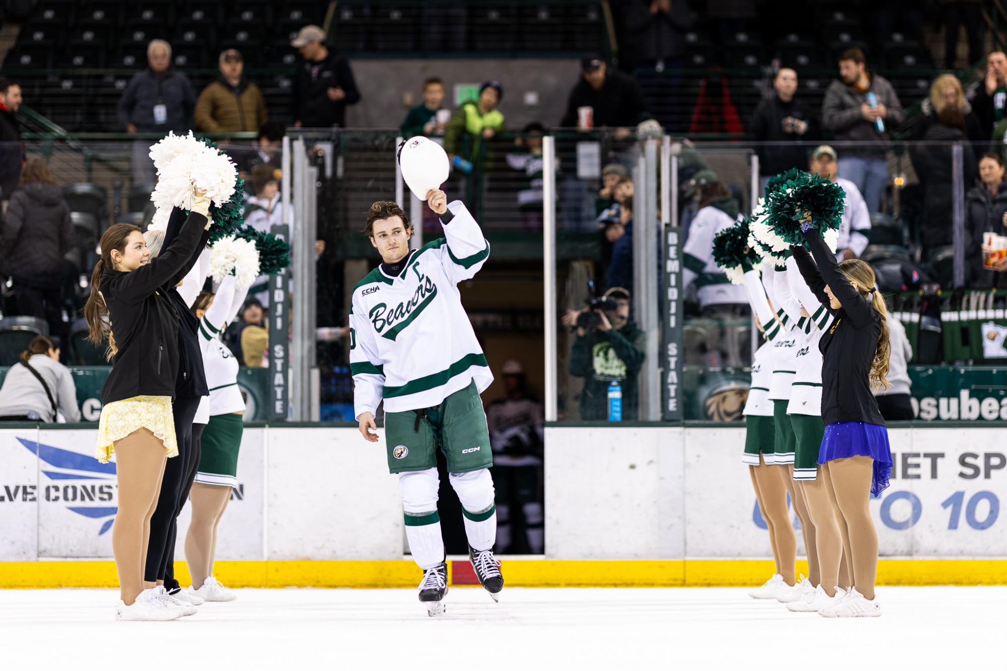Kirklan Irey (20) - MHKY - Bemidji State vs. St. Thomas - The Sanford Center - Bemidji, MN - Friday, February 27, 2026 | Brent Cizek