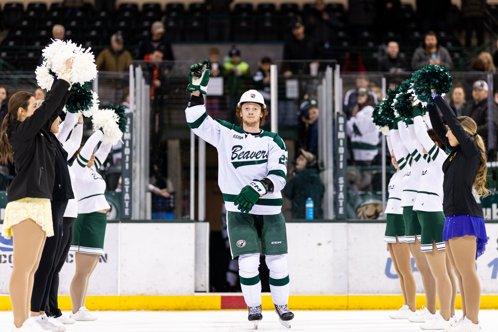 Oliver Peer (22) - MHKY - Bemidji State vs. St. Thomas - The Sanford Center - Bemidji, MN - Friday, February 27, 2026 | Brent Cizek