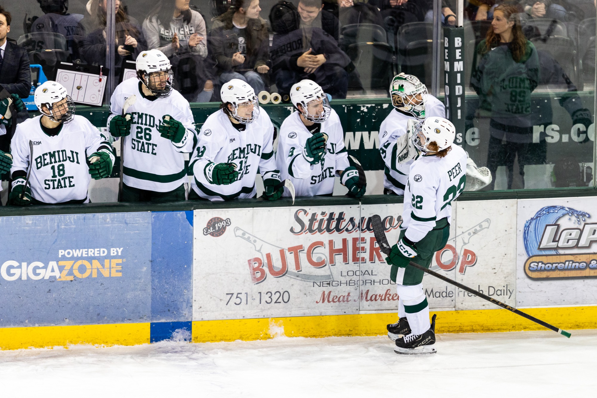 Oliver Peer (22) - MHKY - Bemidji State vs. Ferris State - The Sanford Center - Bemidji, MN - Saturday, February 7, 2026 | Brent Cizek