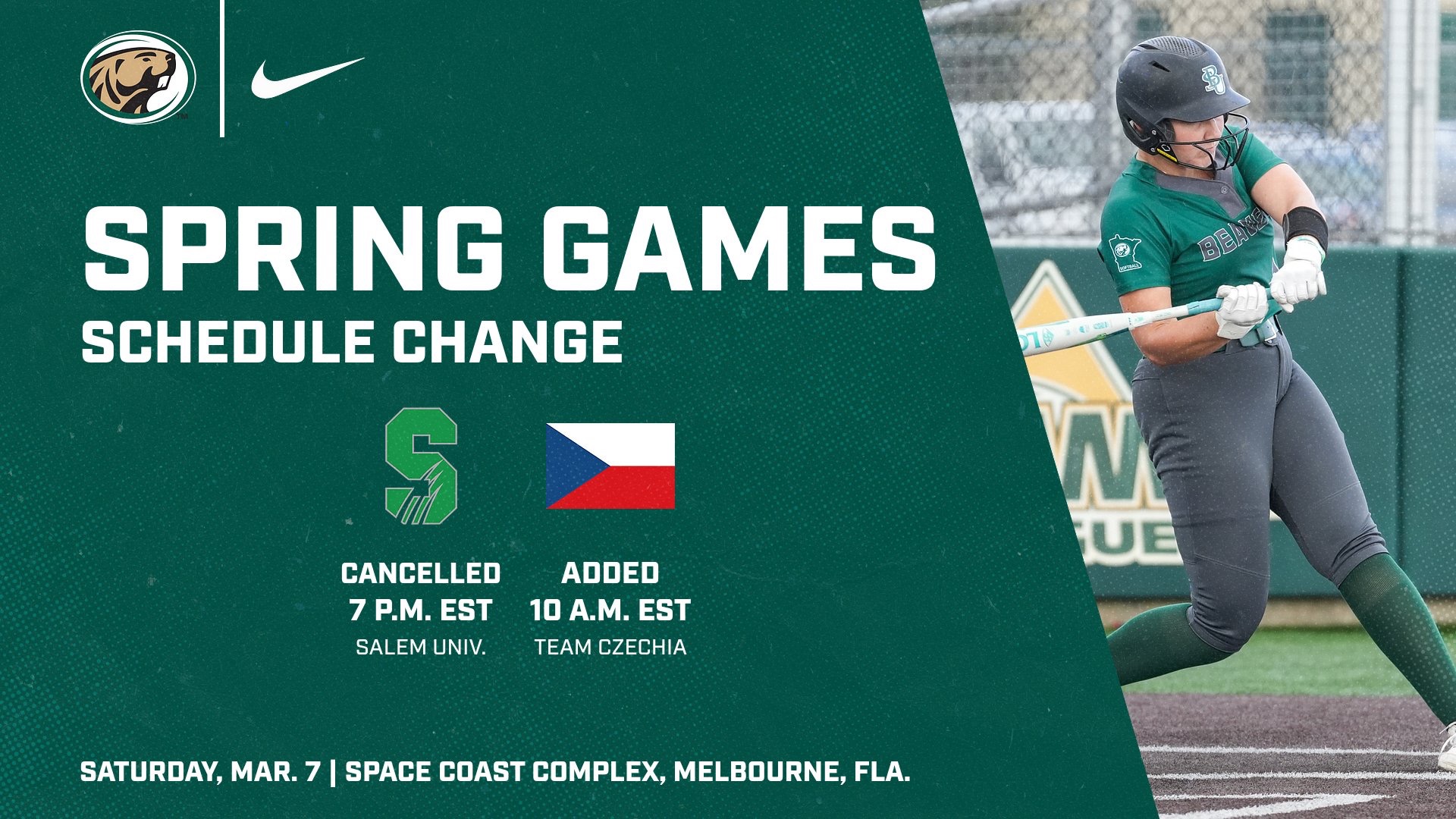SB Schedule Change