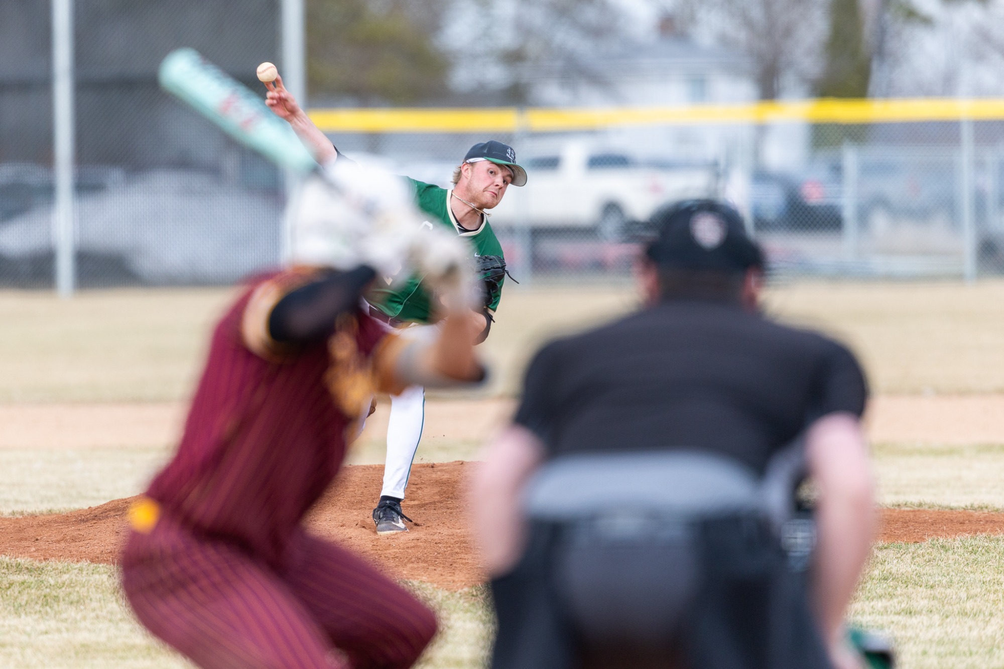 Jack Barnett (22) - BB - Bemidji State vs. Minnesota Duluth  - BSU Baseball Field - Bemidji, MN - Thursday, April 16, 2026 | Brent Cizek