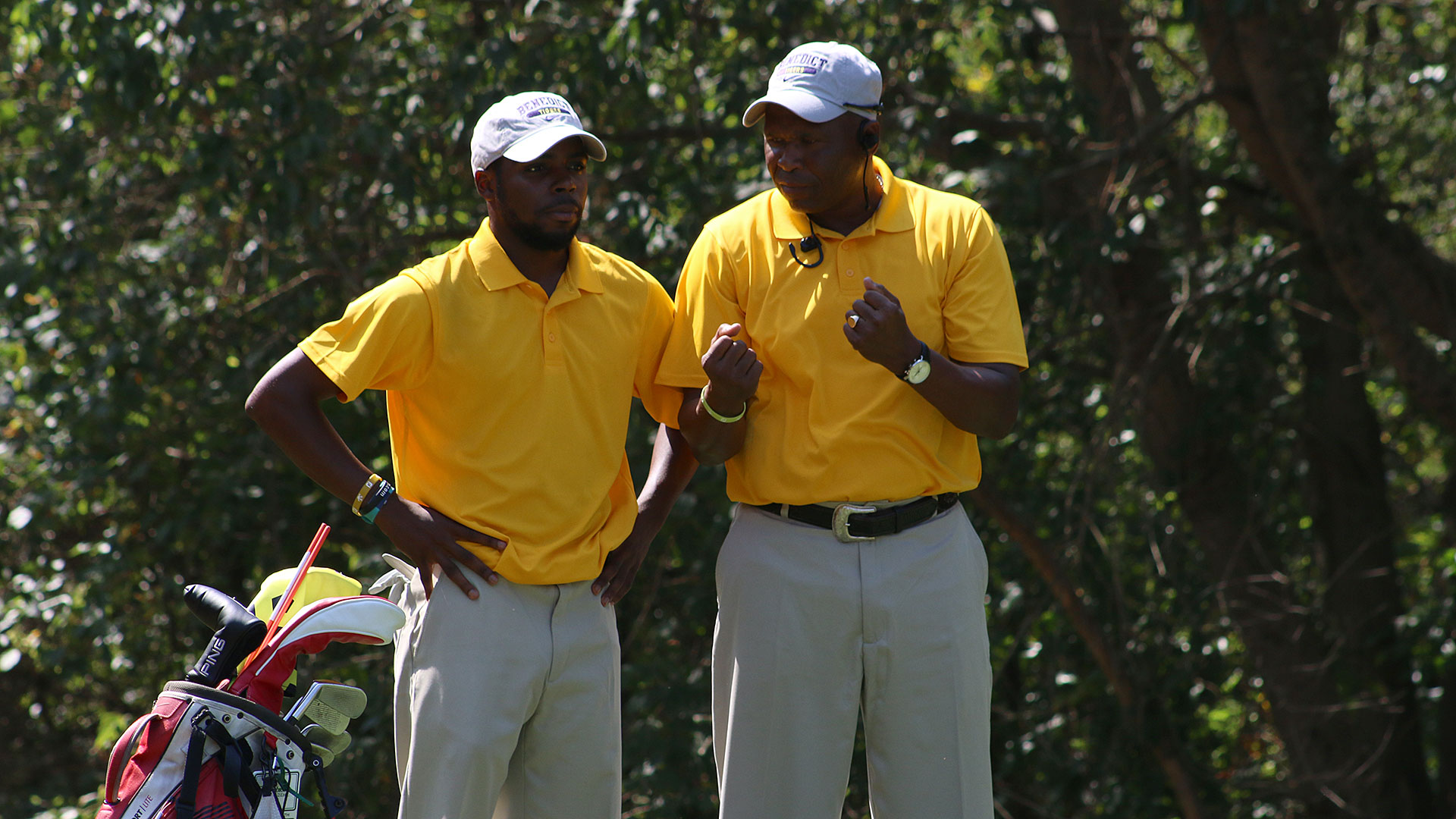 Sam Smith with Herman Belton