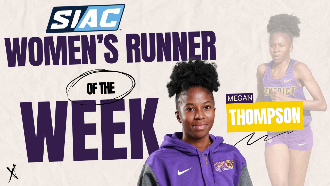 Thompson SIAC Women's Runner of the Week