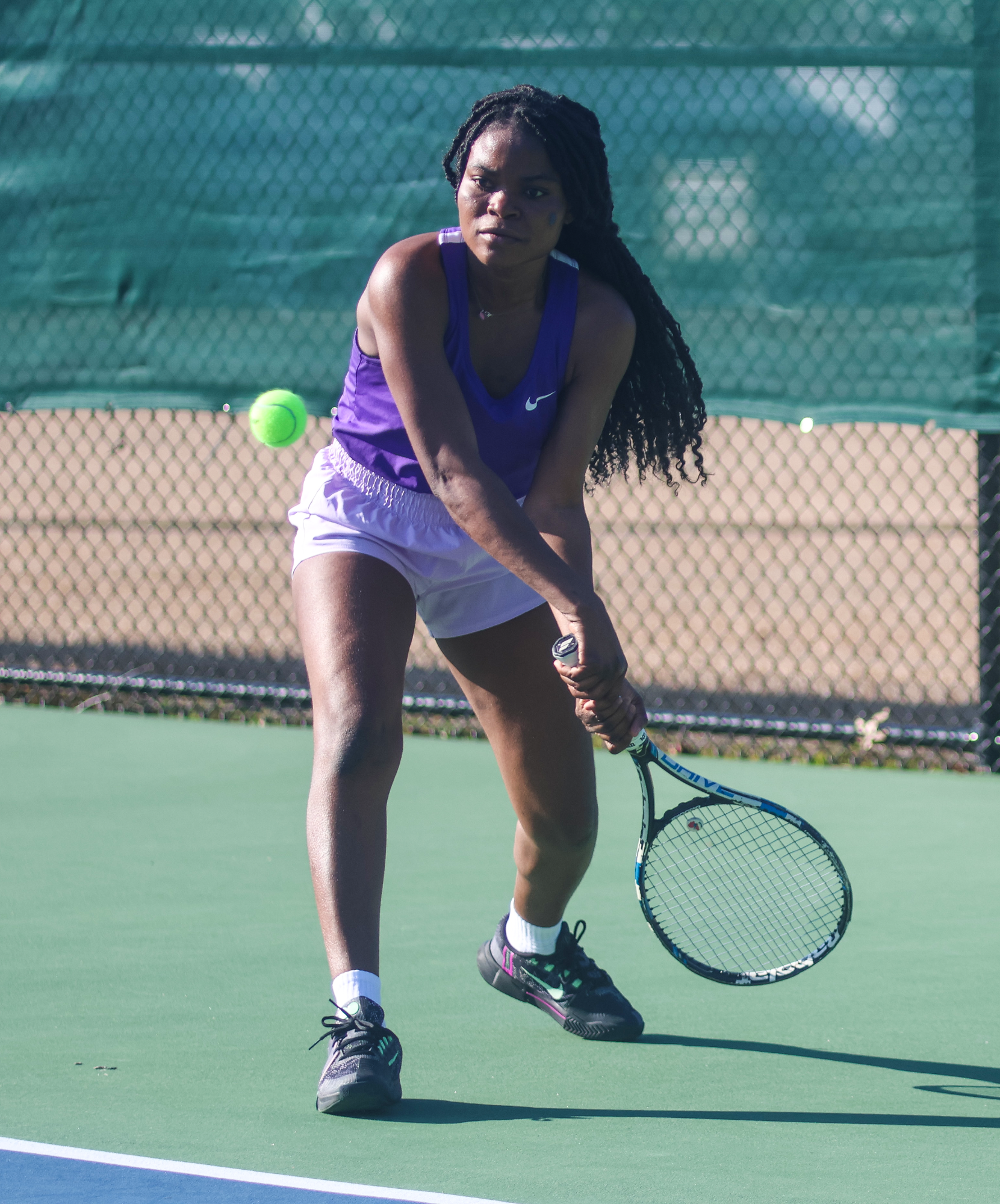 Benedict College Tennis vs. Augusta University in 2025 season opener at Richland County Tennis Center