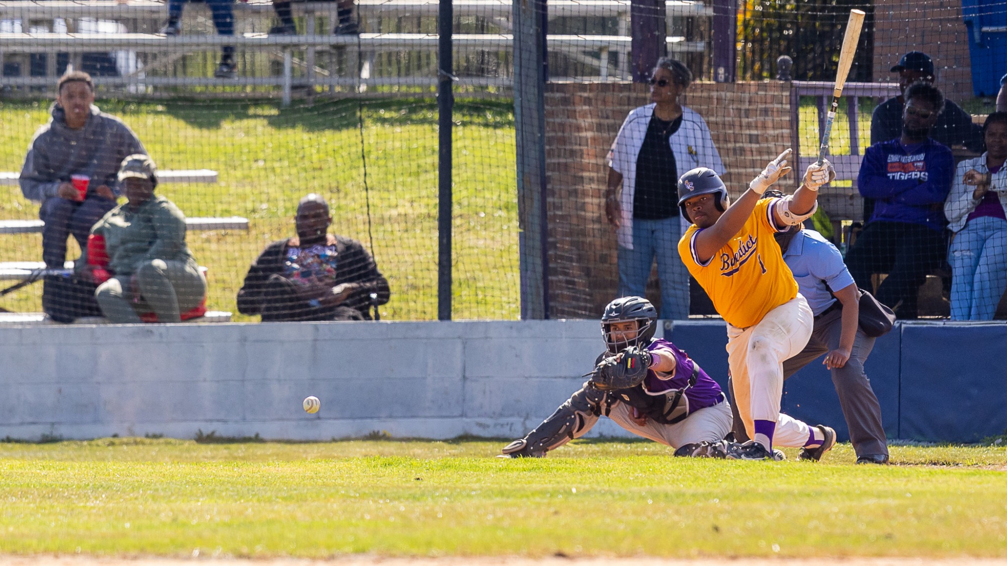 BB Benedict College vs Edward Waters  on Saturday  March 8 2025,Benedict Baseball Field,Columbia,South Carolina Photo's by Nathan Salley
