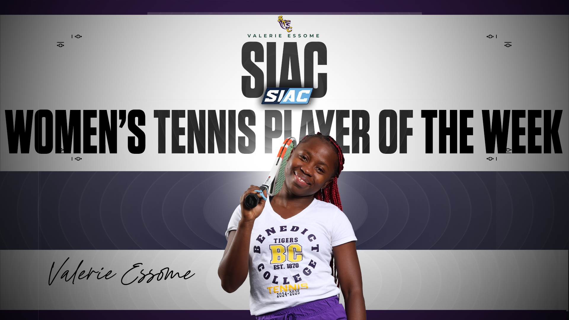 Valerie Essome Women's Tennis POW