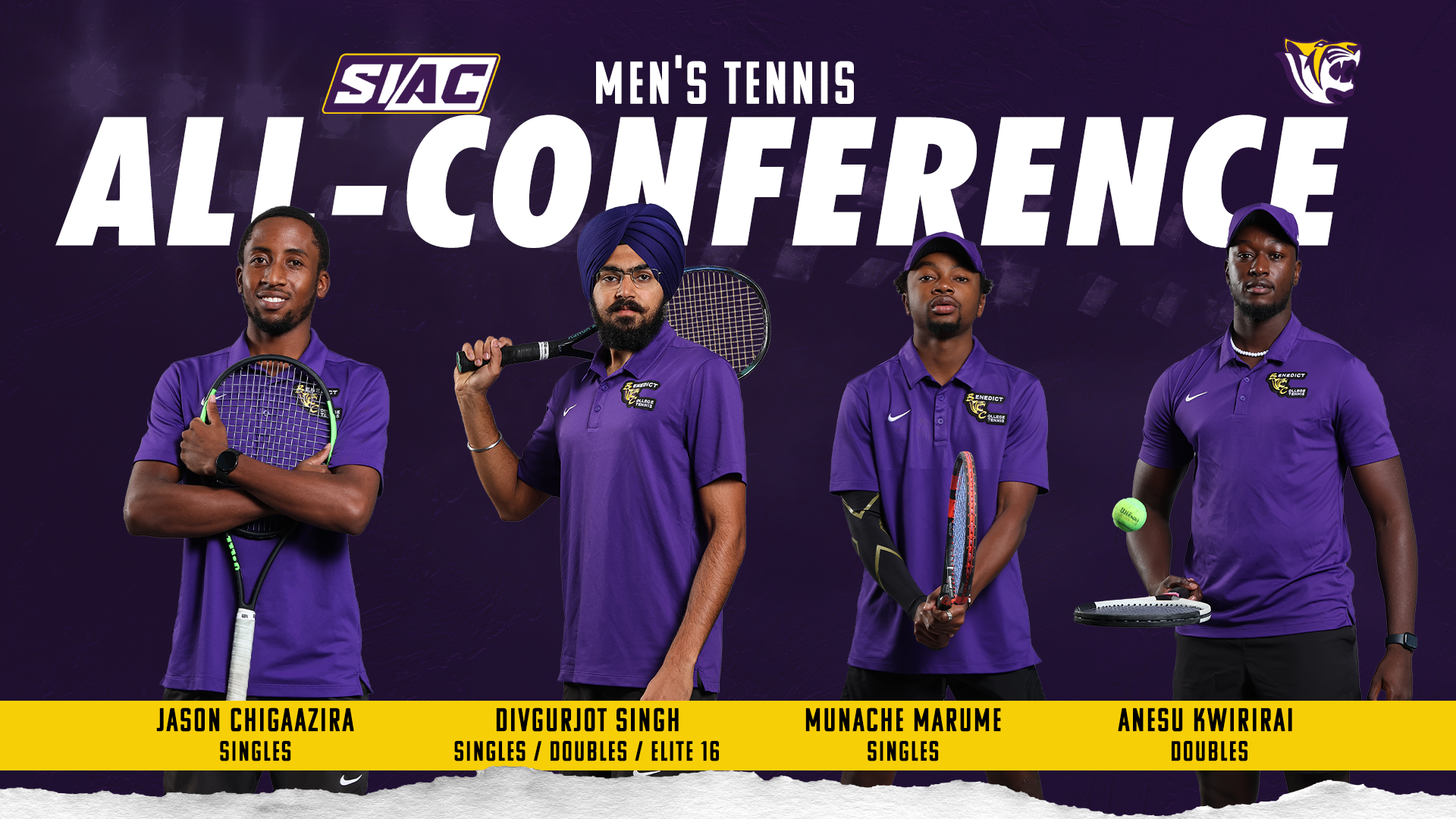 Men's Tennis All-SIAC 2025