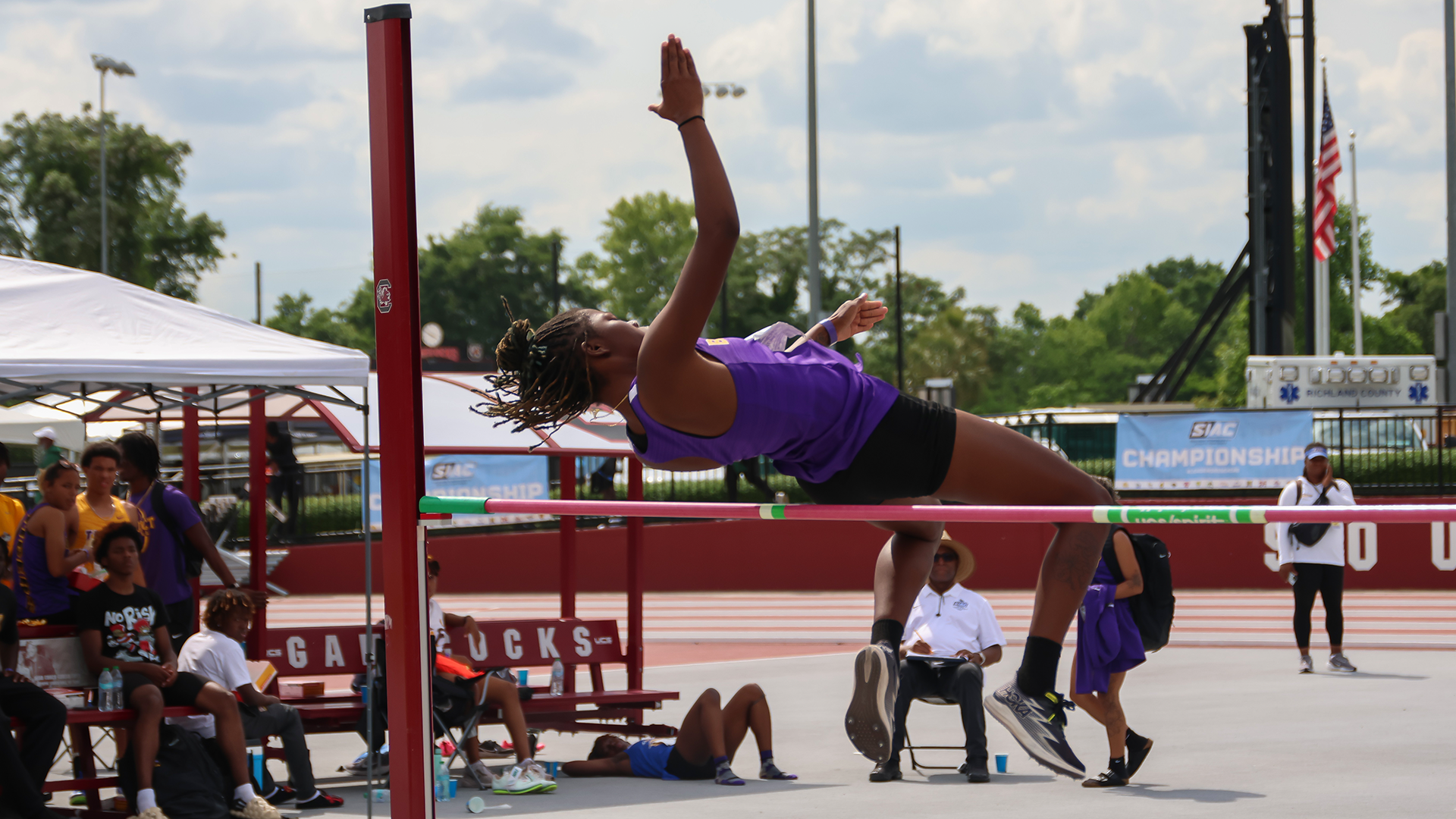 Anaiya Houseal High Jump 2025 SIAC Championship