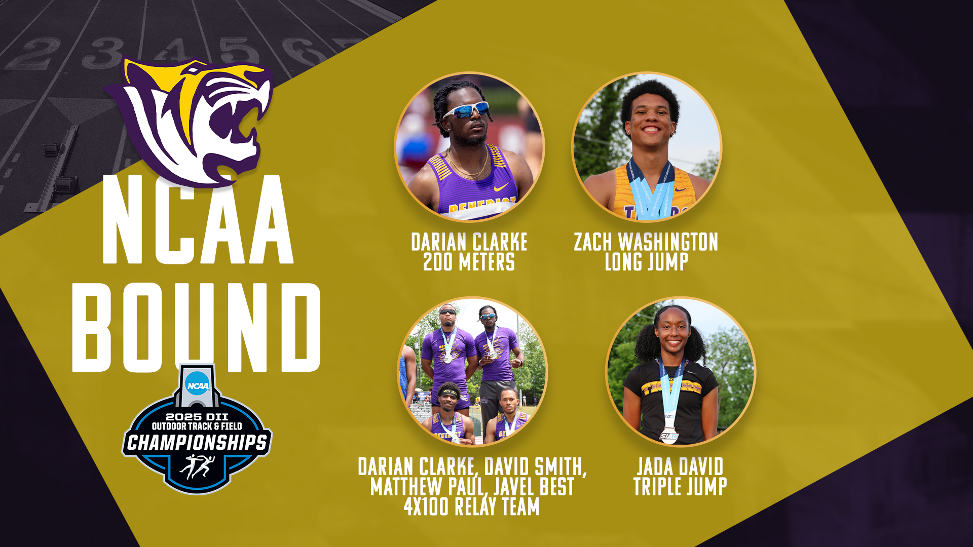 2025 Outdoor TF National Championship Selections