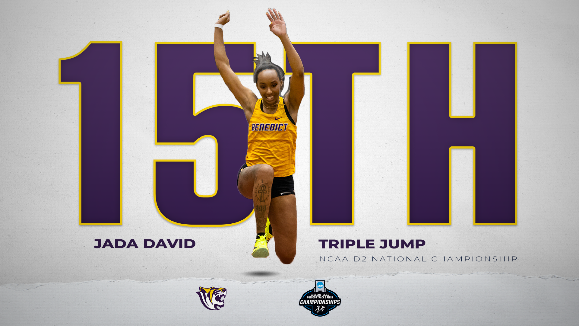 Jada David 15th NCAA