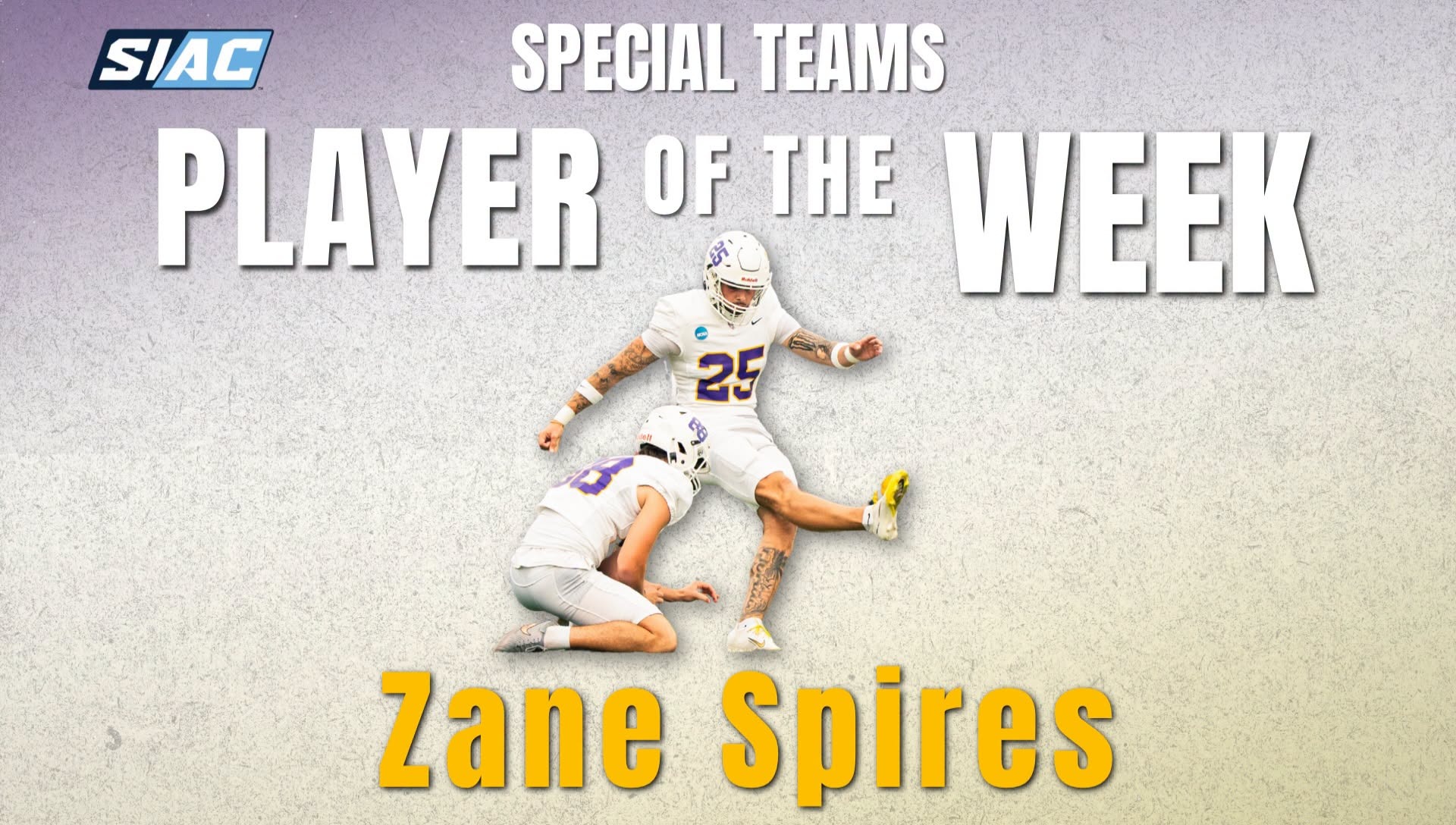 Zane Spires Kicker of Week