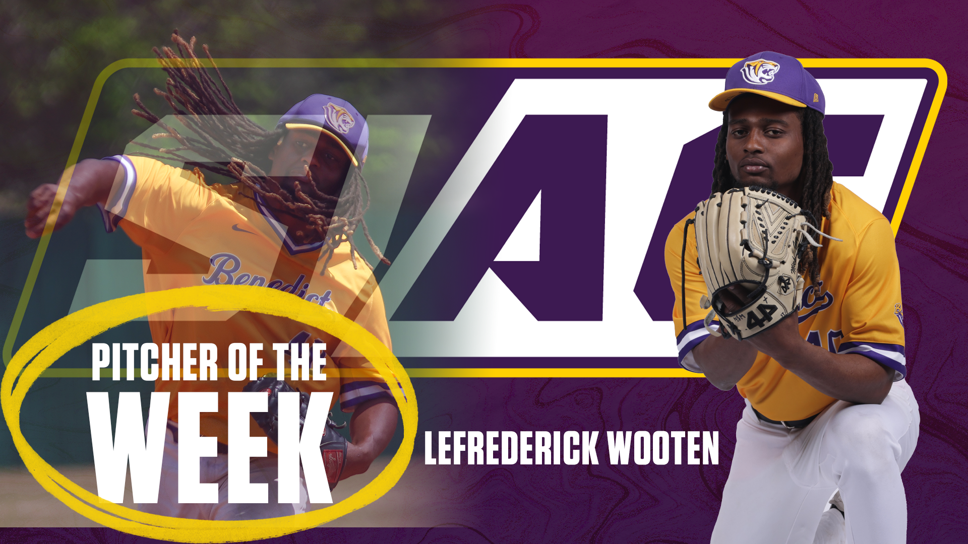 Lefrederick Wooten SIAC Pitcher Of The Week